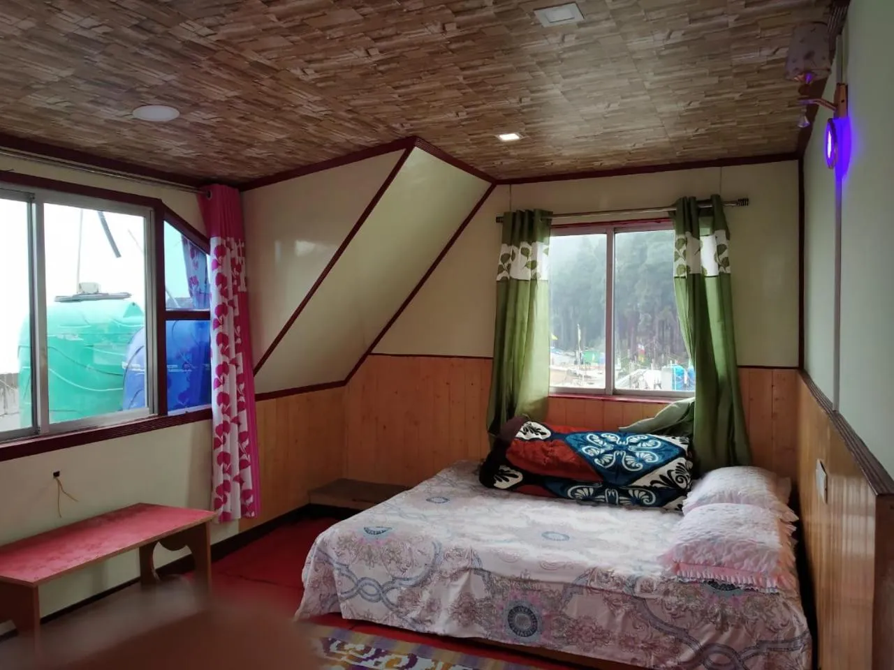 Bed in Kanchan Kanya Homestay