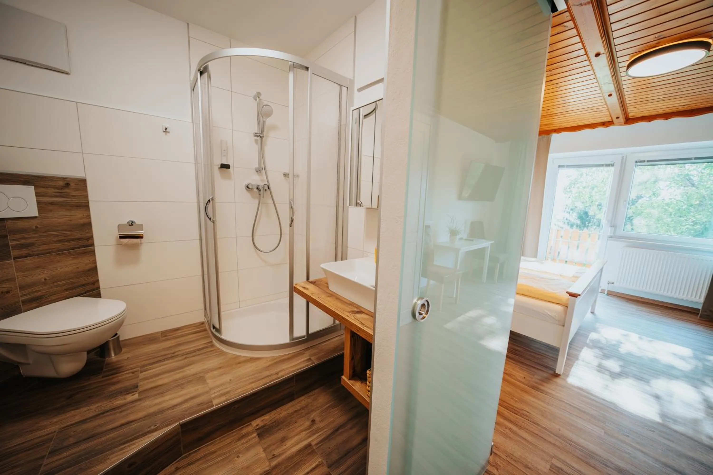 Bathroom in Hotel Leo