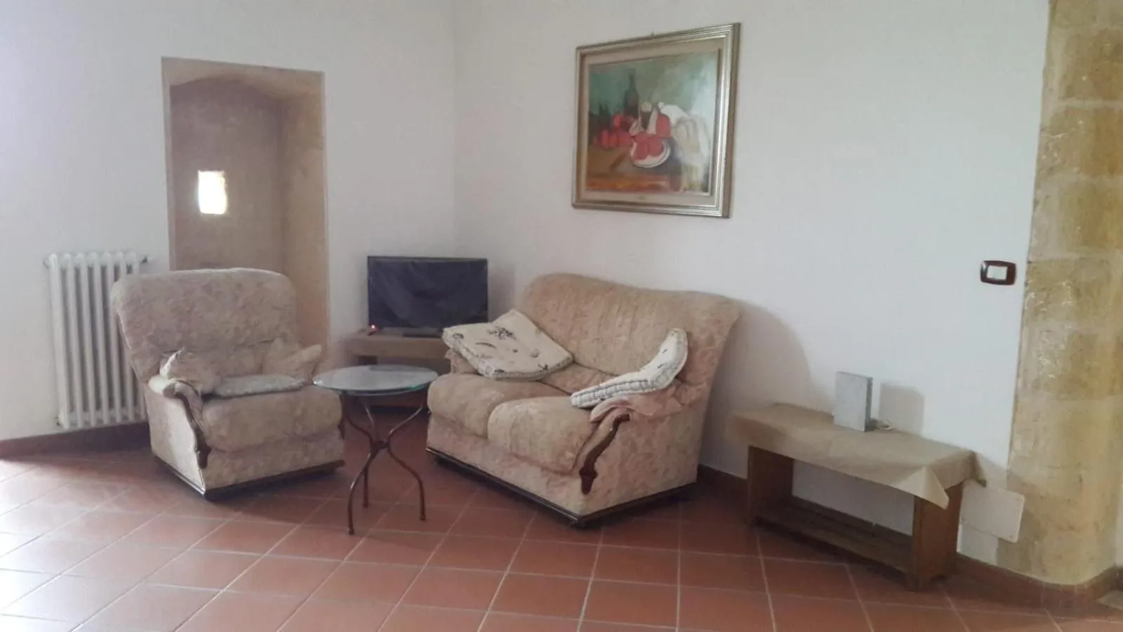 Living room in LA VILLA DEL CONTE