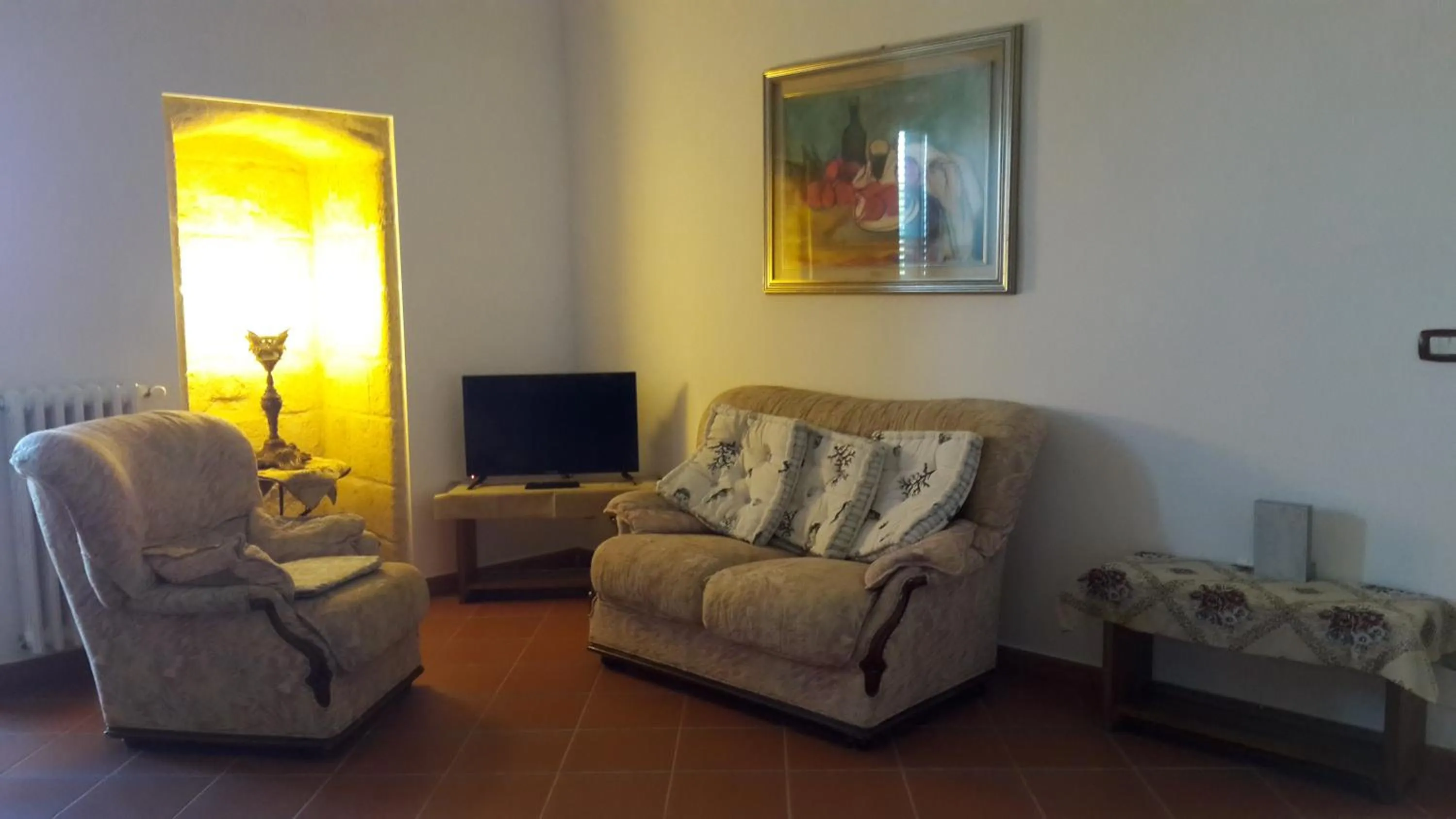 Living room in LA VILLA DEL CONTE