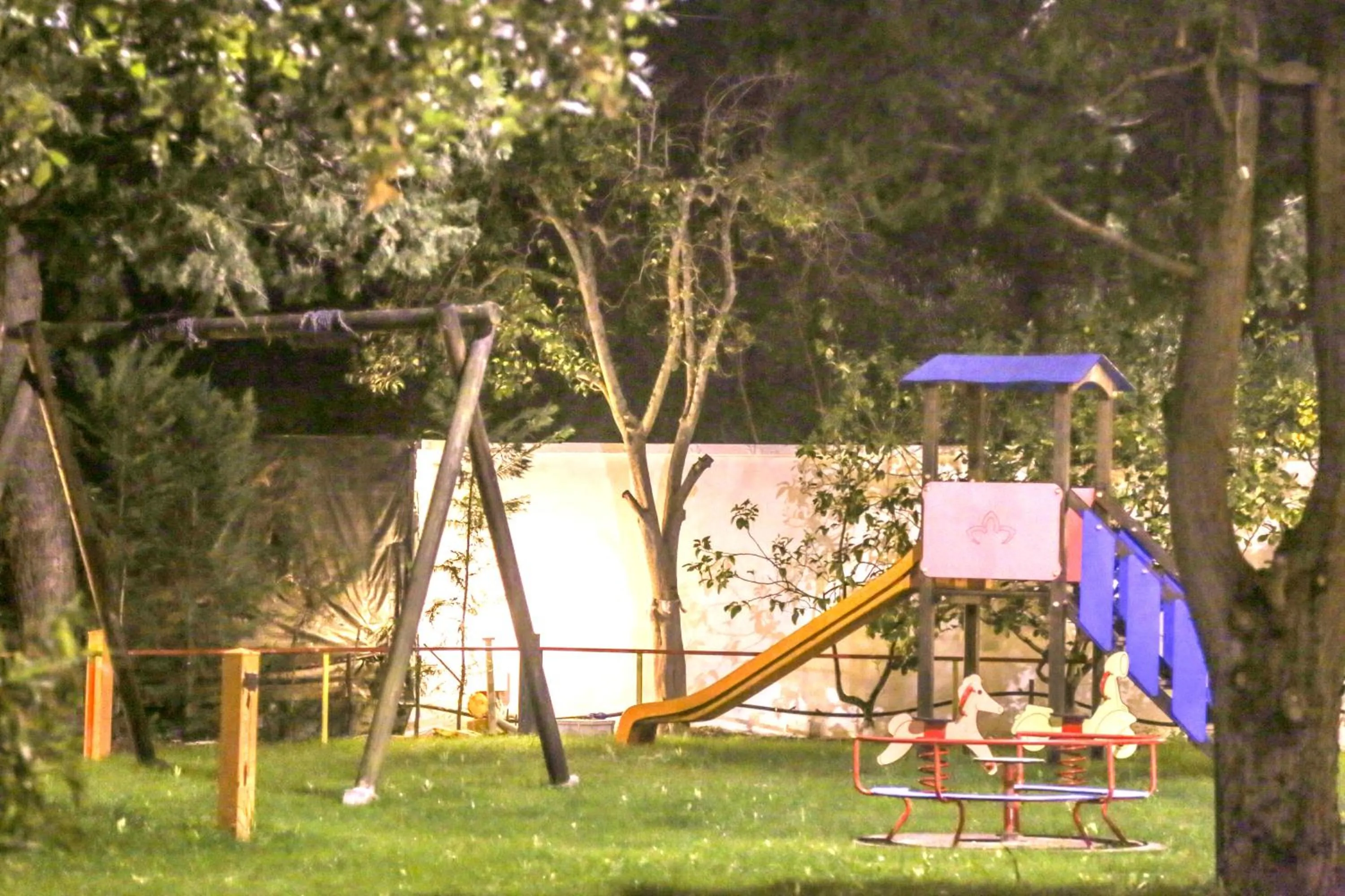 Children play ground in LA VILLA DEL CONTE