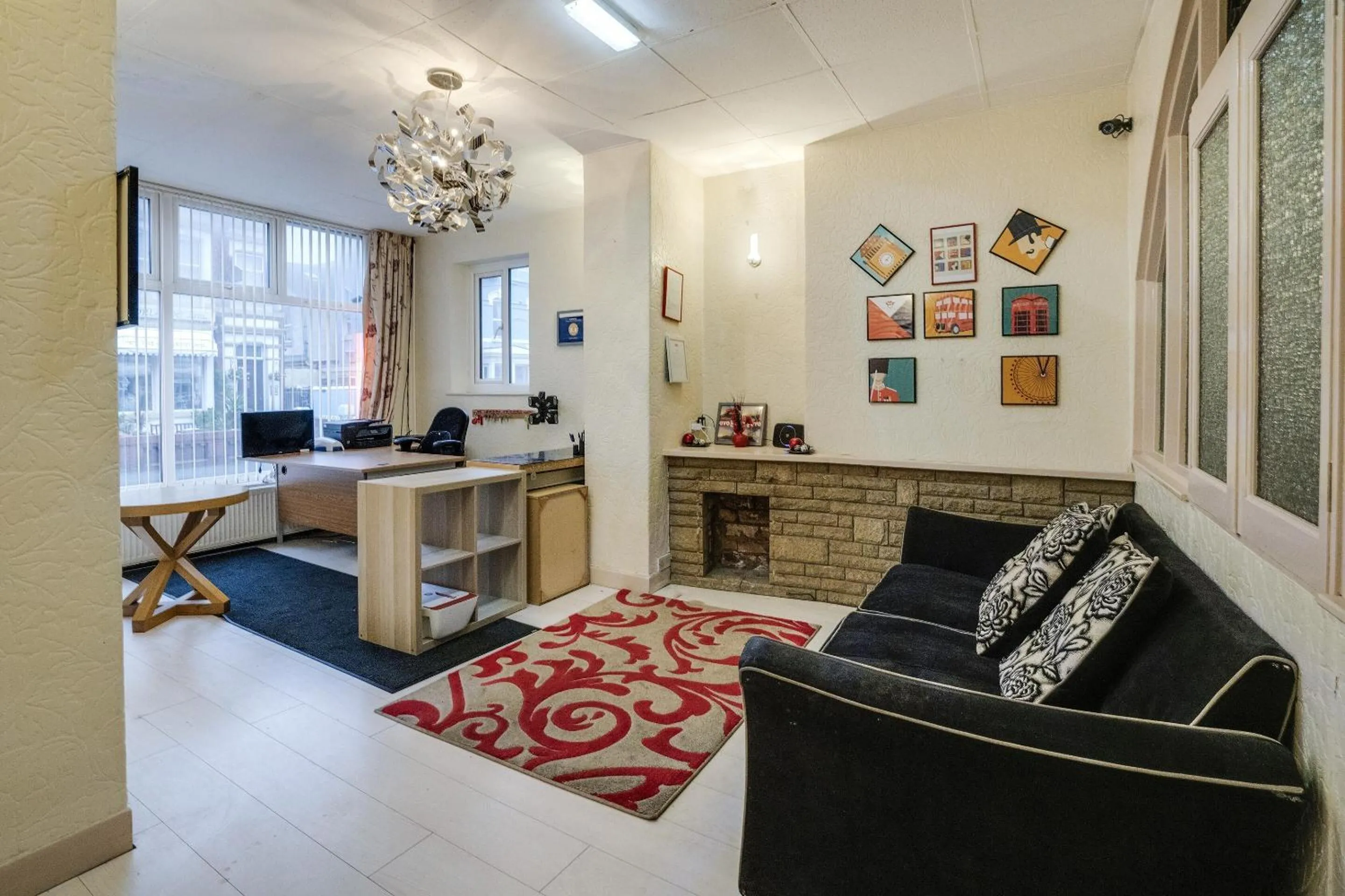 Lobby or reception in St Kildas, Blackpool Central