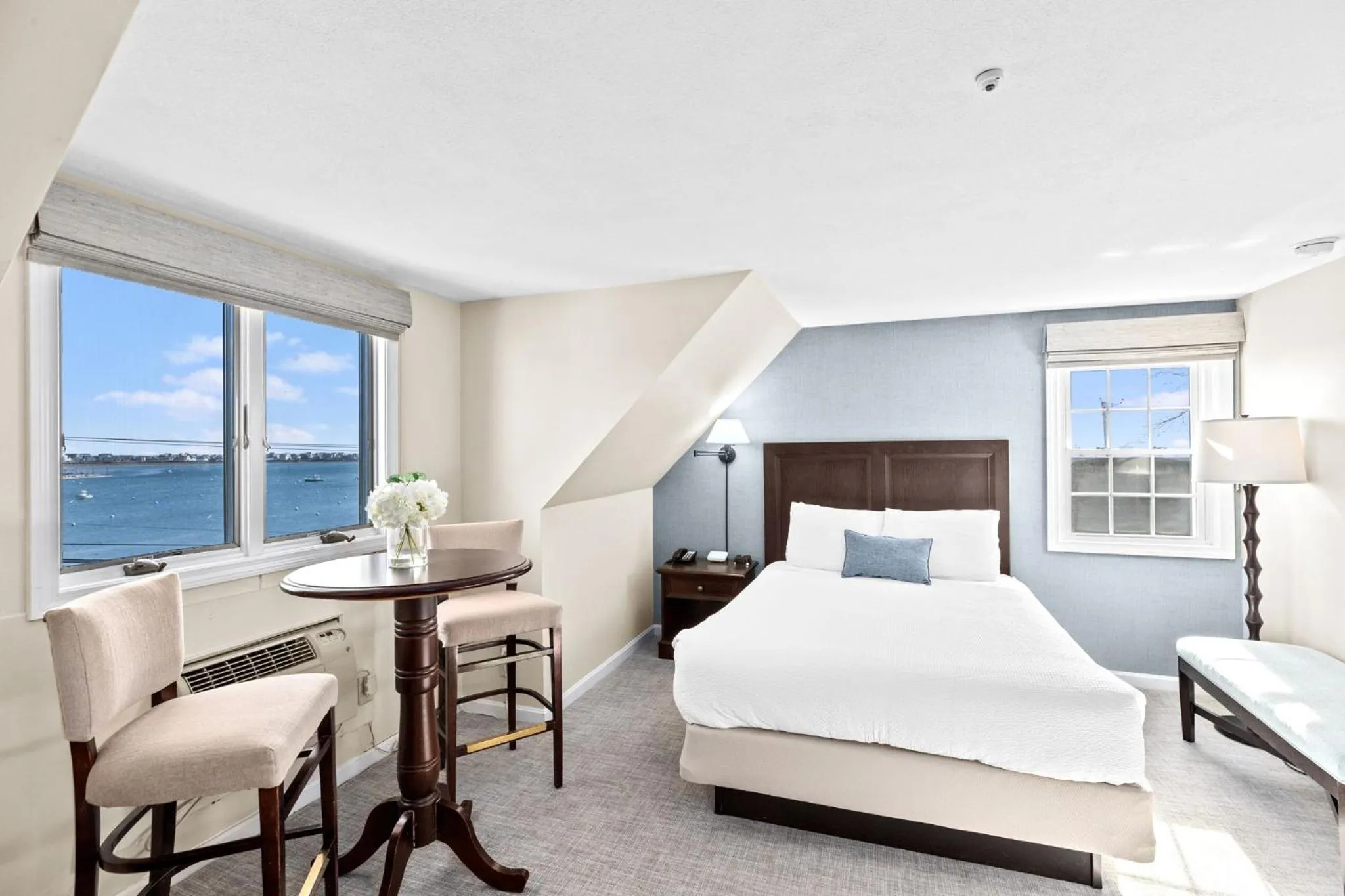 Bed in The Inn at Scituate Harbor