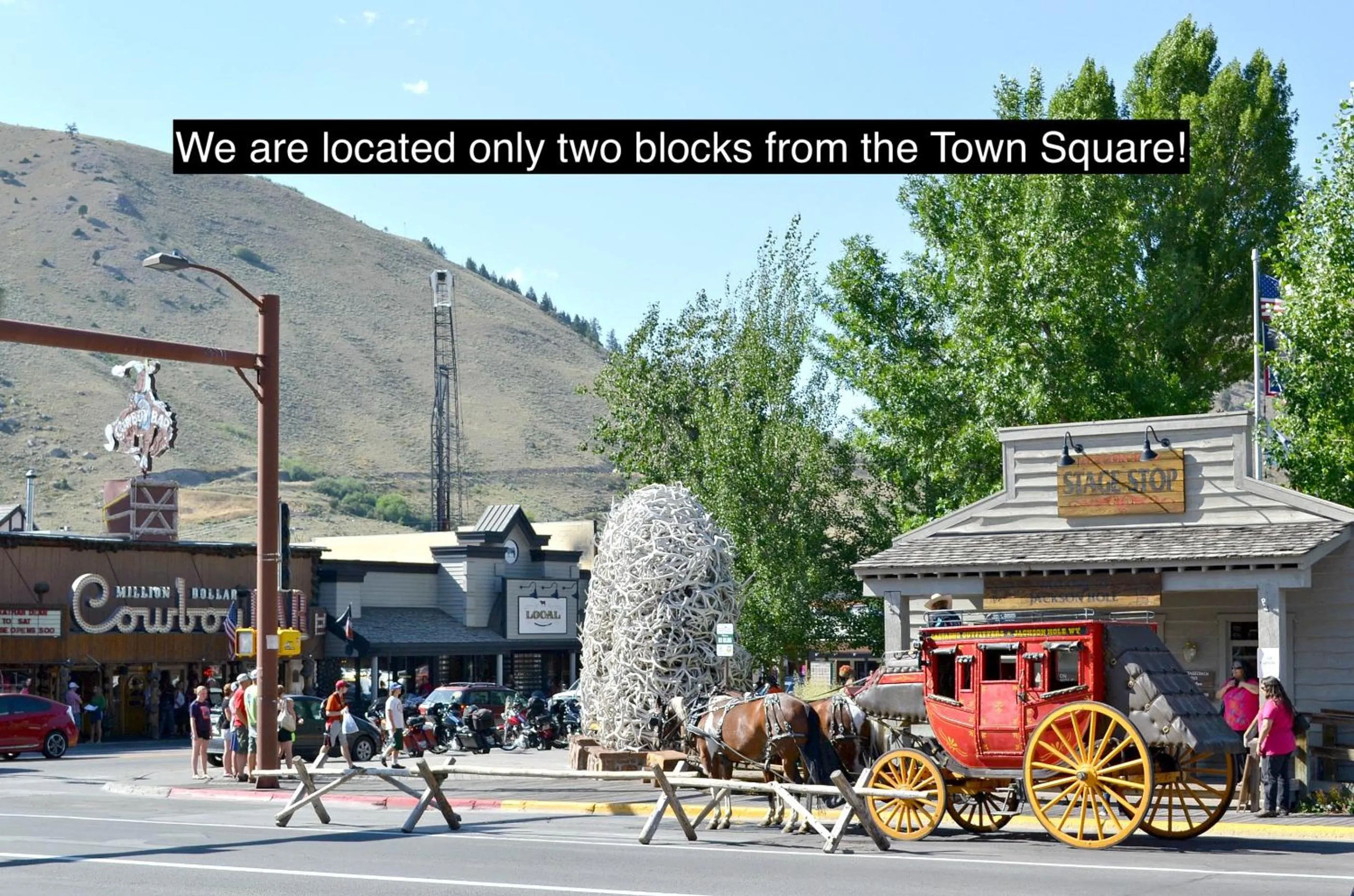 Nearby landmark in Miller Park Lodge