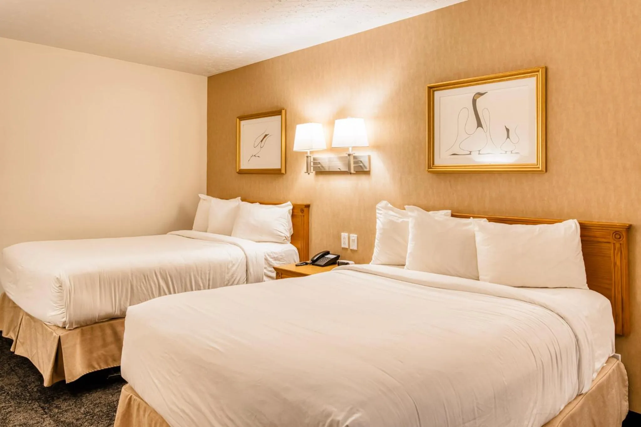 Bedroom in Motel Mistral