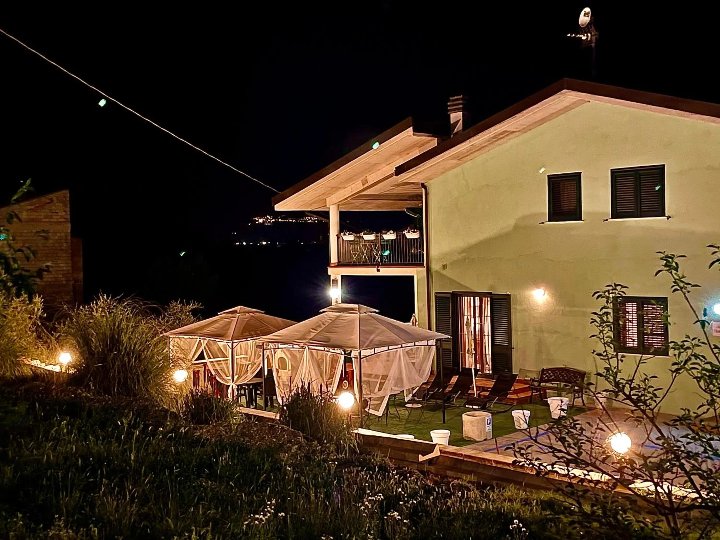 Garden in B&b Villa Asia