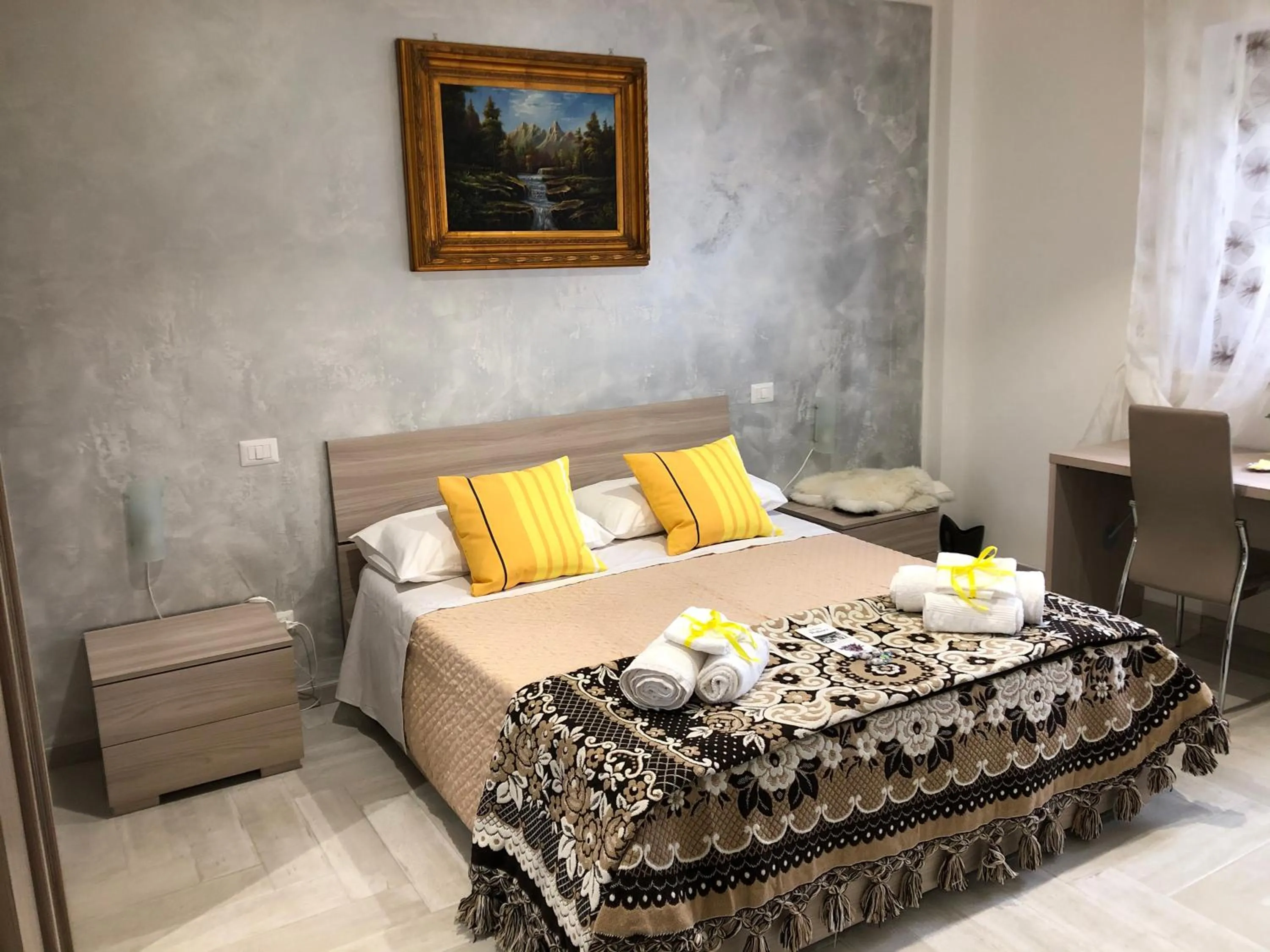 Bed in B&b Villa Asia