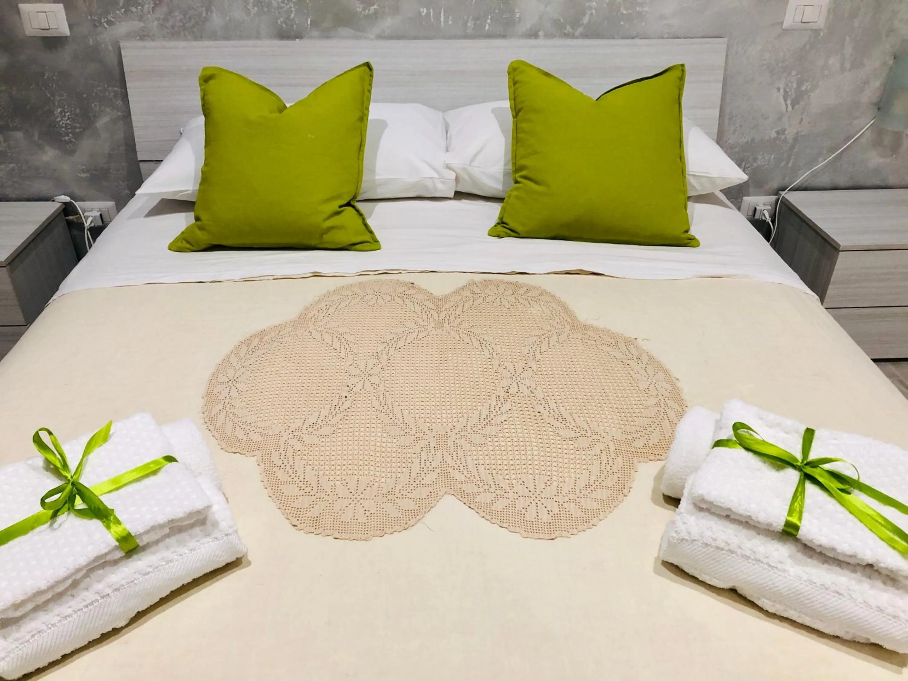 Bed in B&b Villa Asia