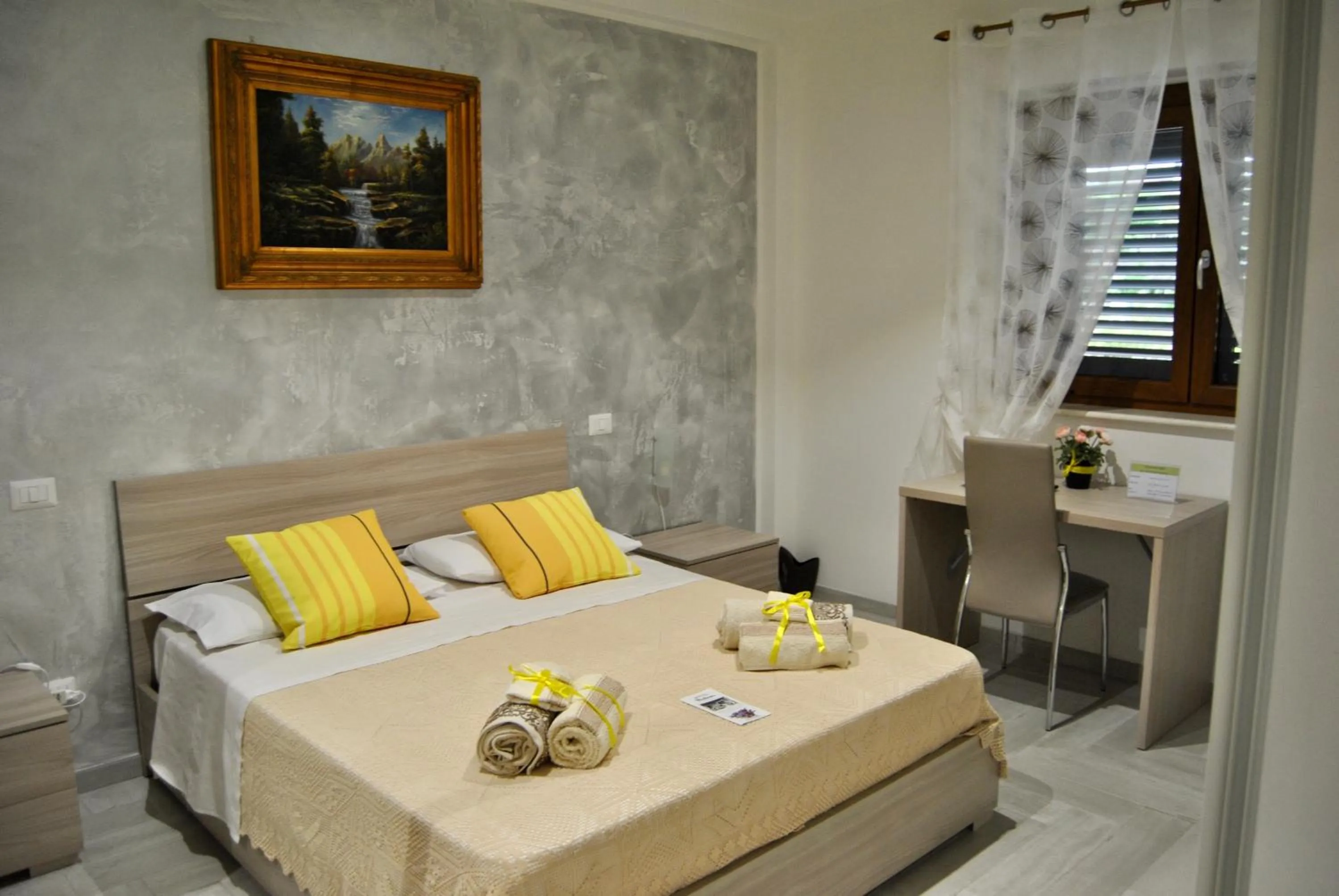 Bed in B&b Villa Asia