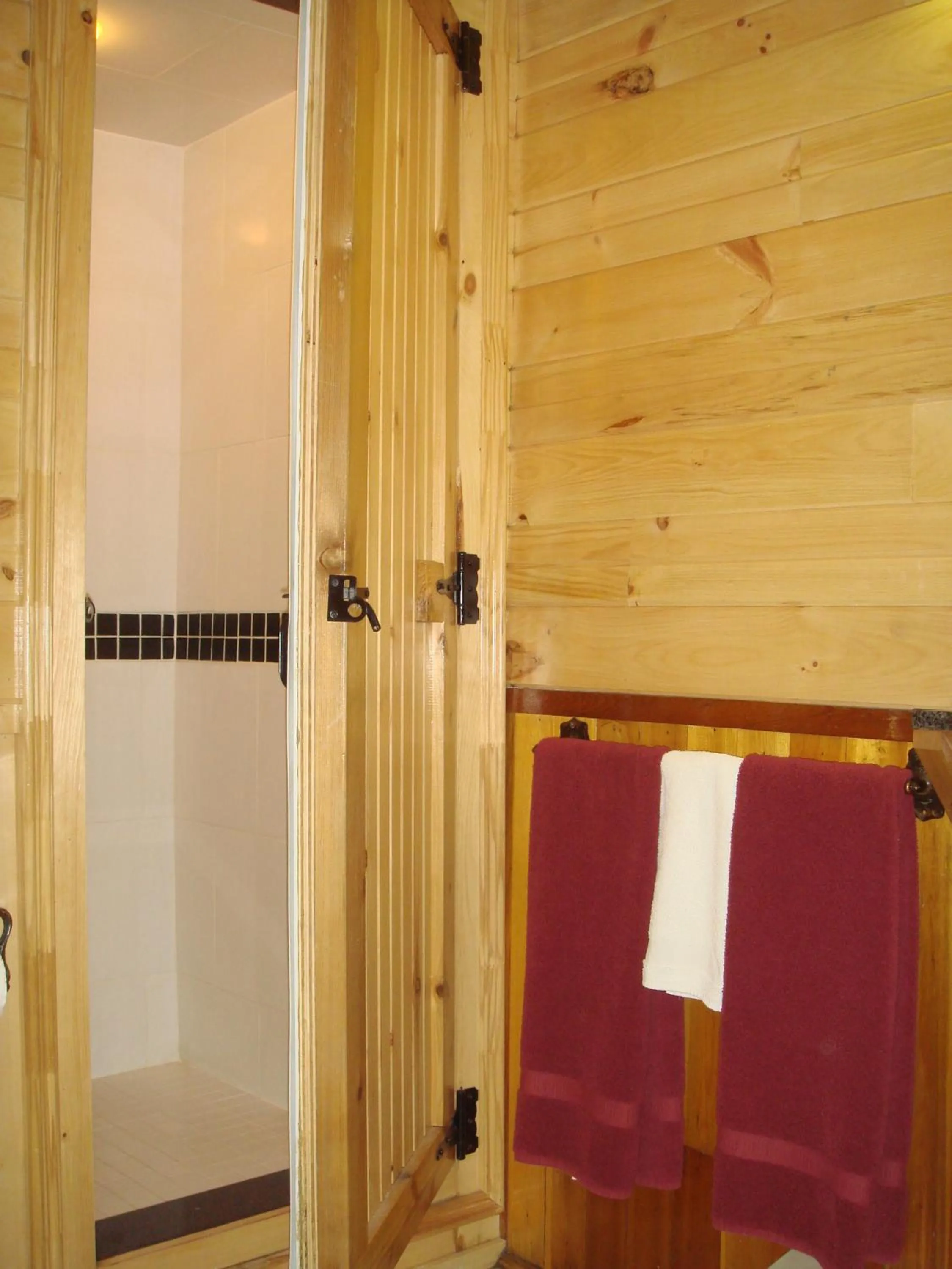 Shower in Motor Court Motel