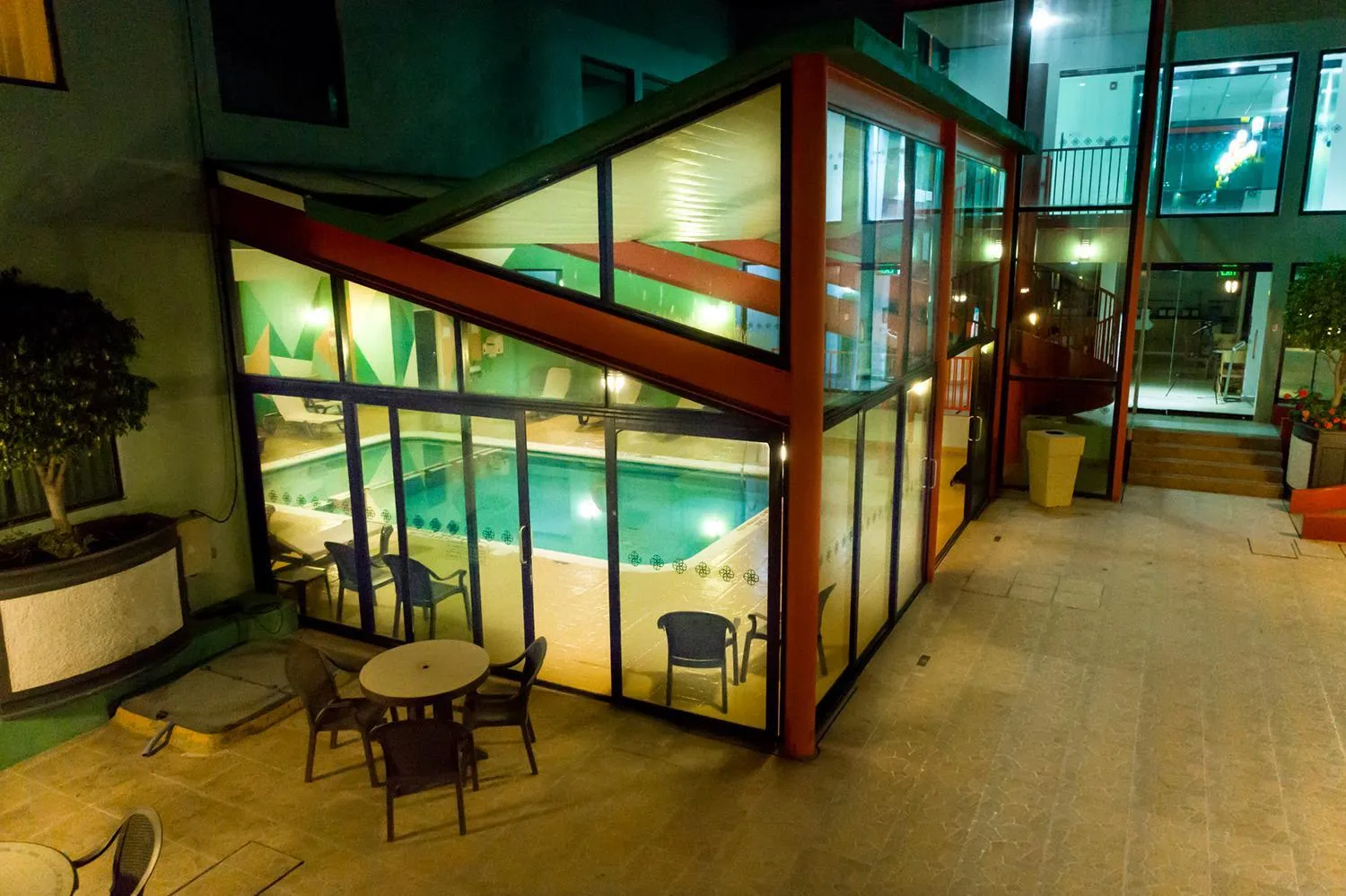 Pool view in Excellence Express & Suites