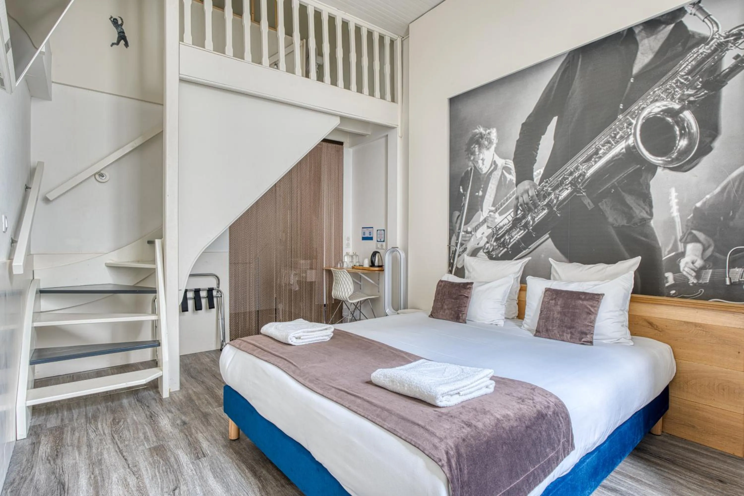 Bed in Hôtel François 1er