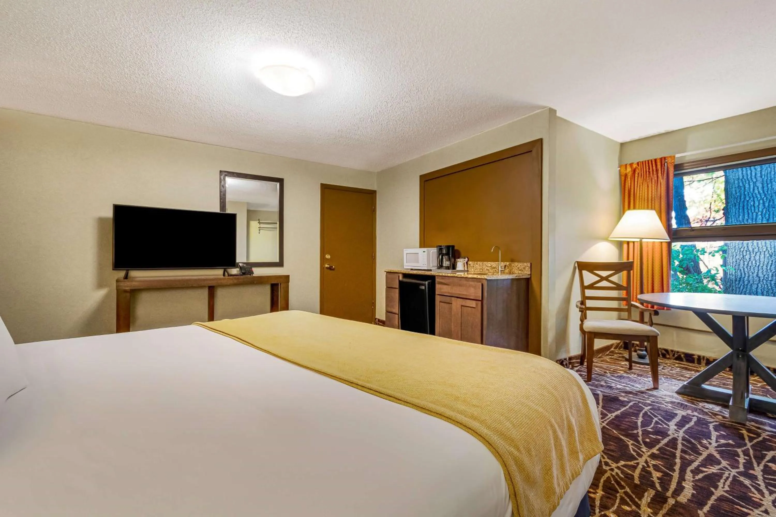 Photo of the whole room, Bed in Super 8 by Wyndham Lake George/Downtown