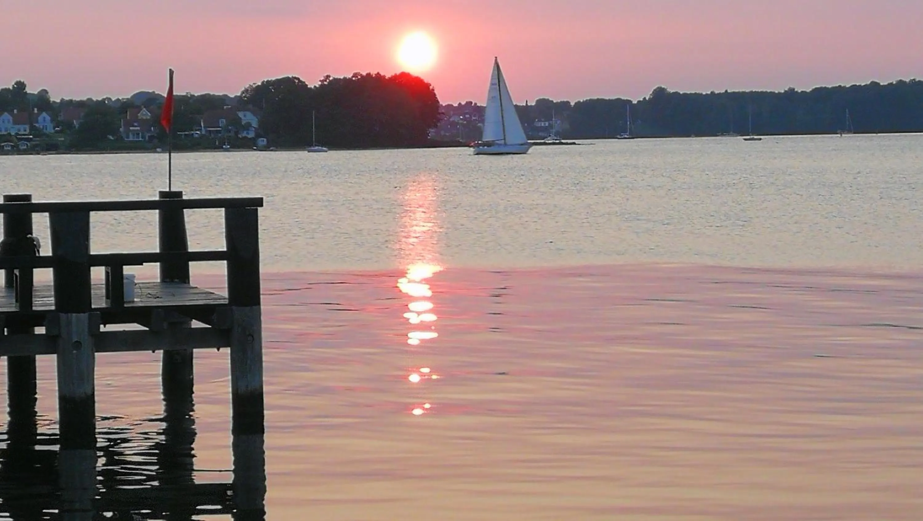 Natural landscape in Kastanievejens overnatning