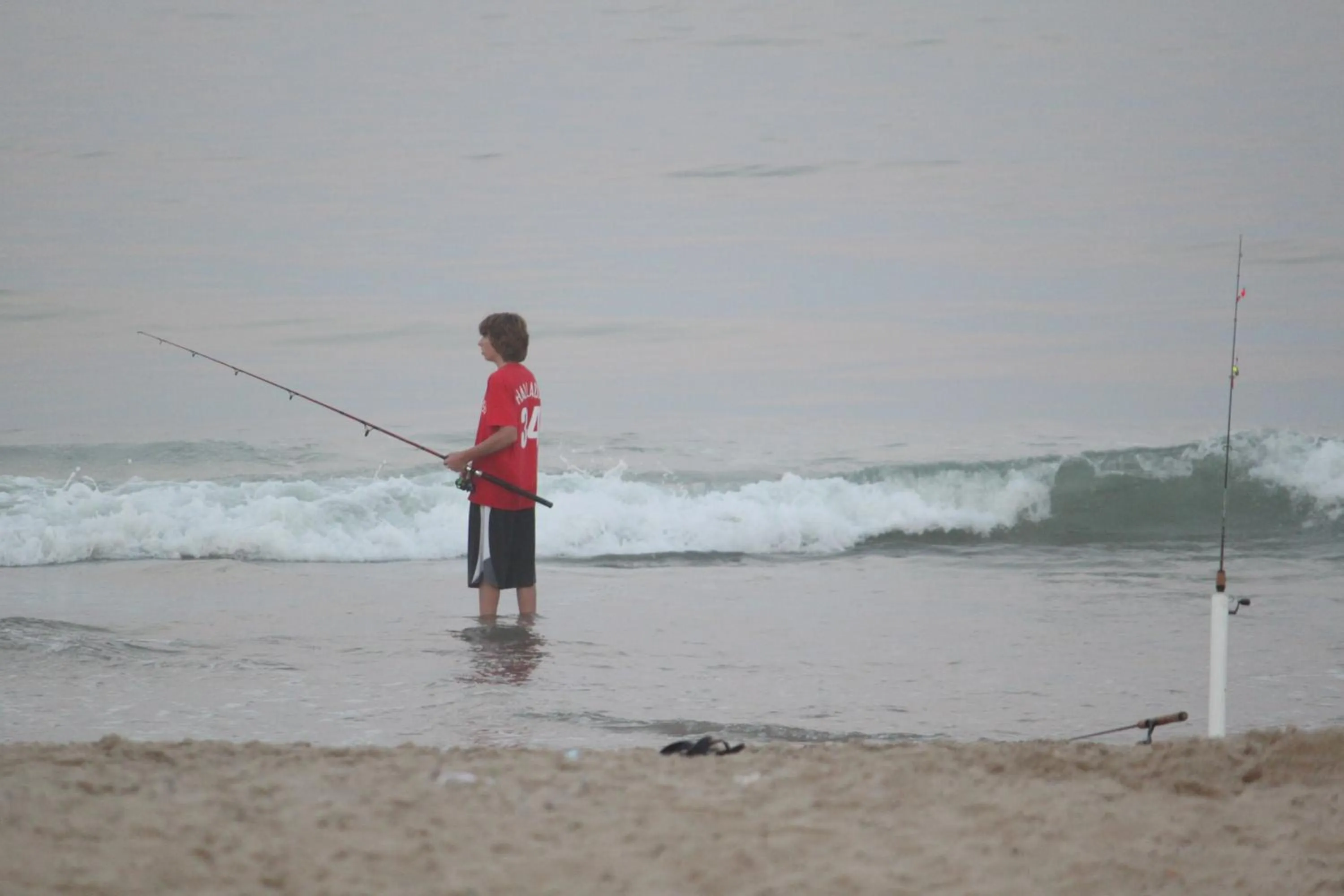 Fishing in Seabonay Oceanfront Motel