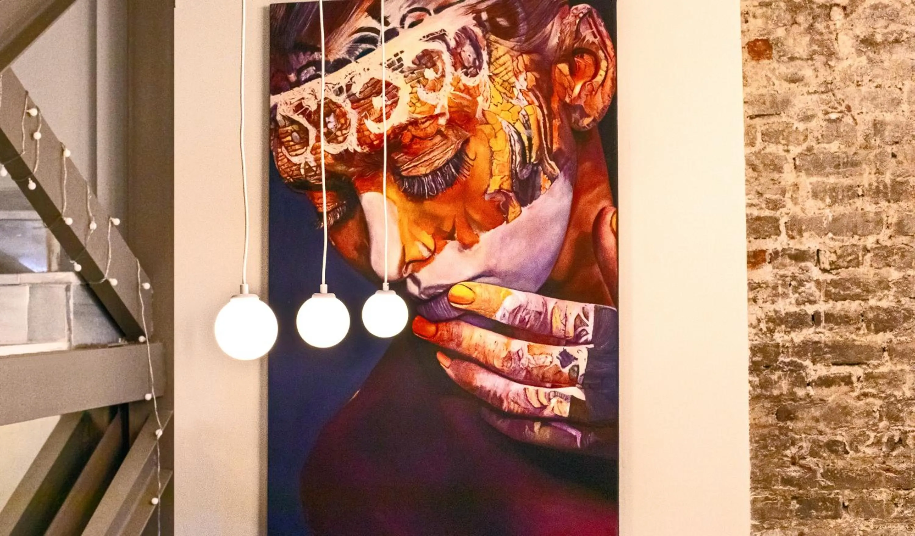 Decorative detail in Hotel Des Arts Galata