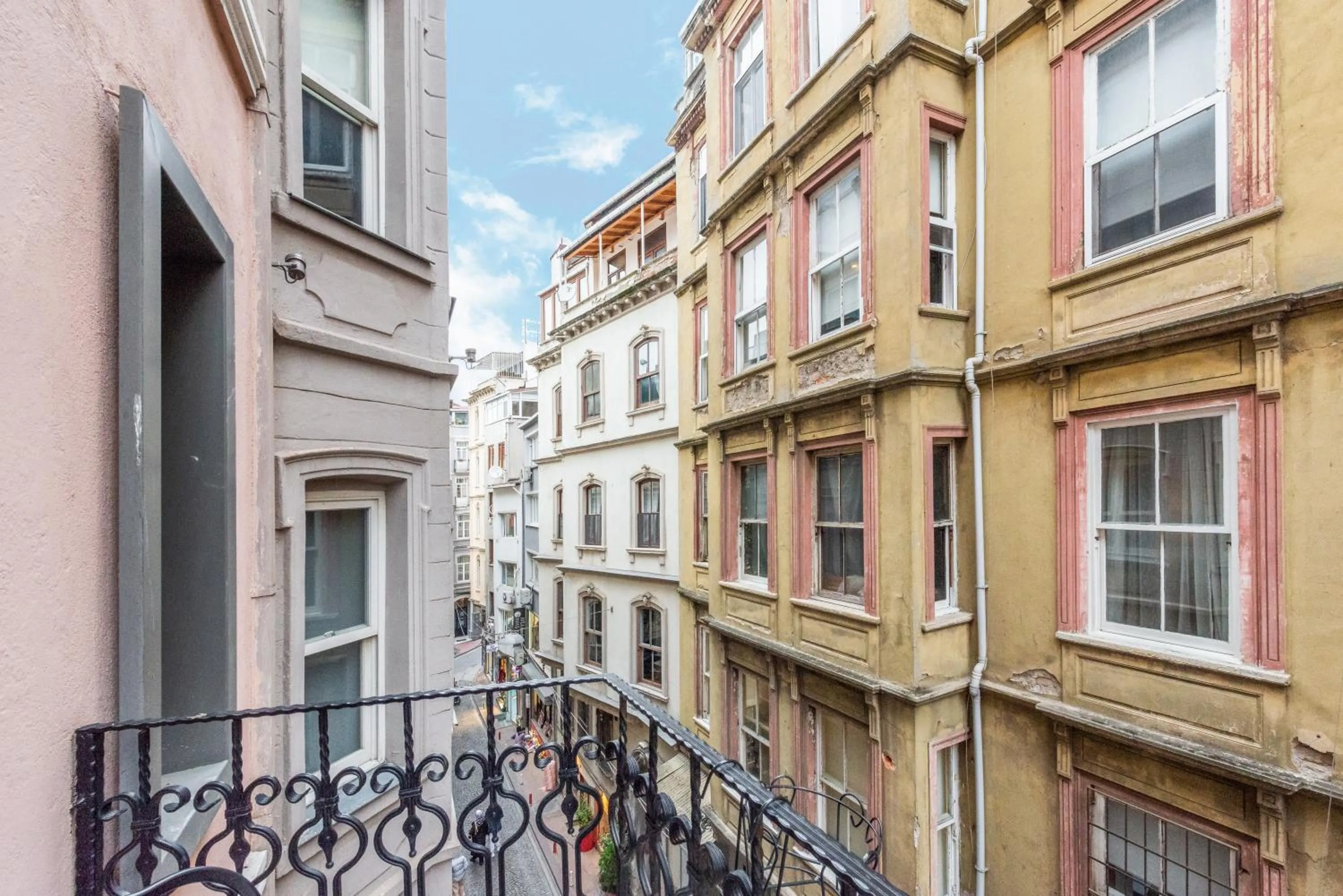 Balcony/Terrace in Hotel Des Arts Galata