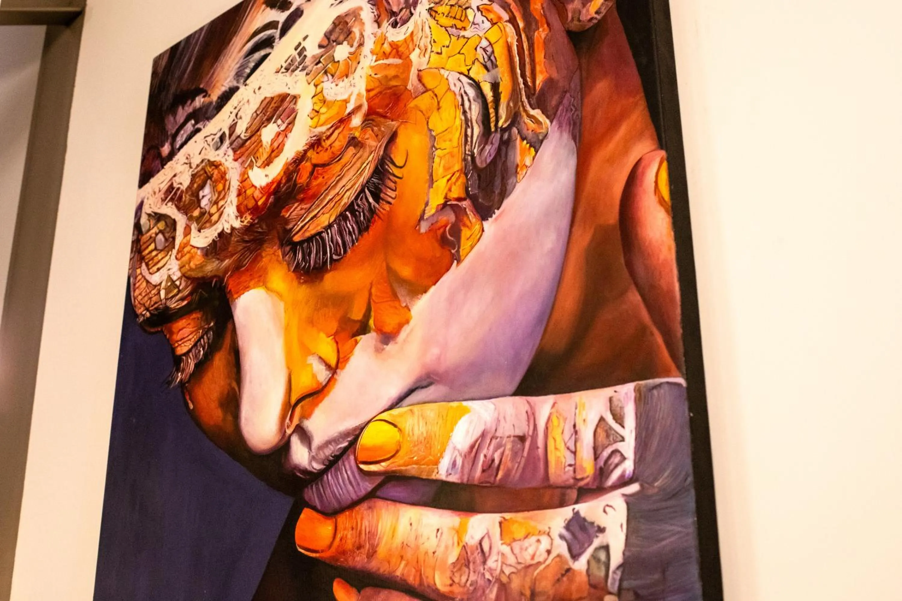 Decorative detail in Hotel Des Arts Galata