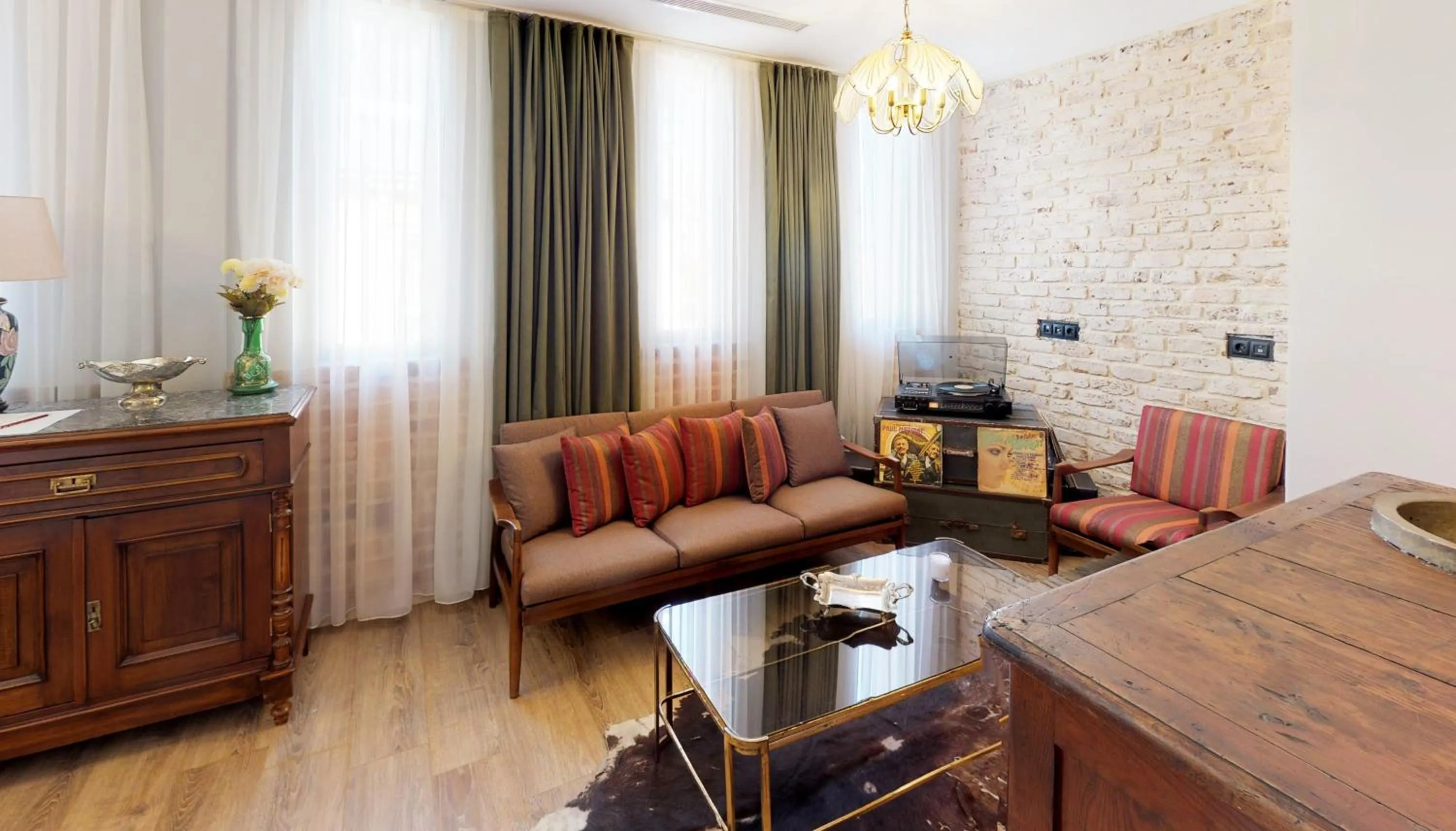 Living room in Hotel Des Arts Galata