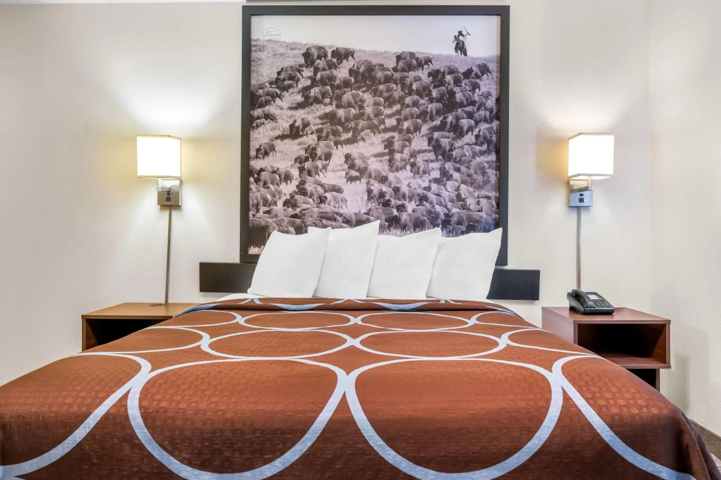 Photo of the whole room, Bed in Super 8 by Wyndham Custer/Crazy Horse Area