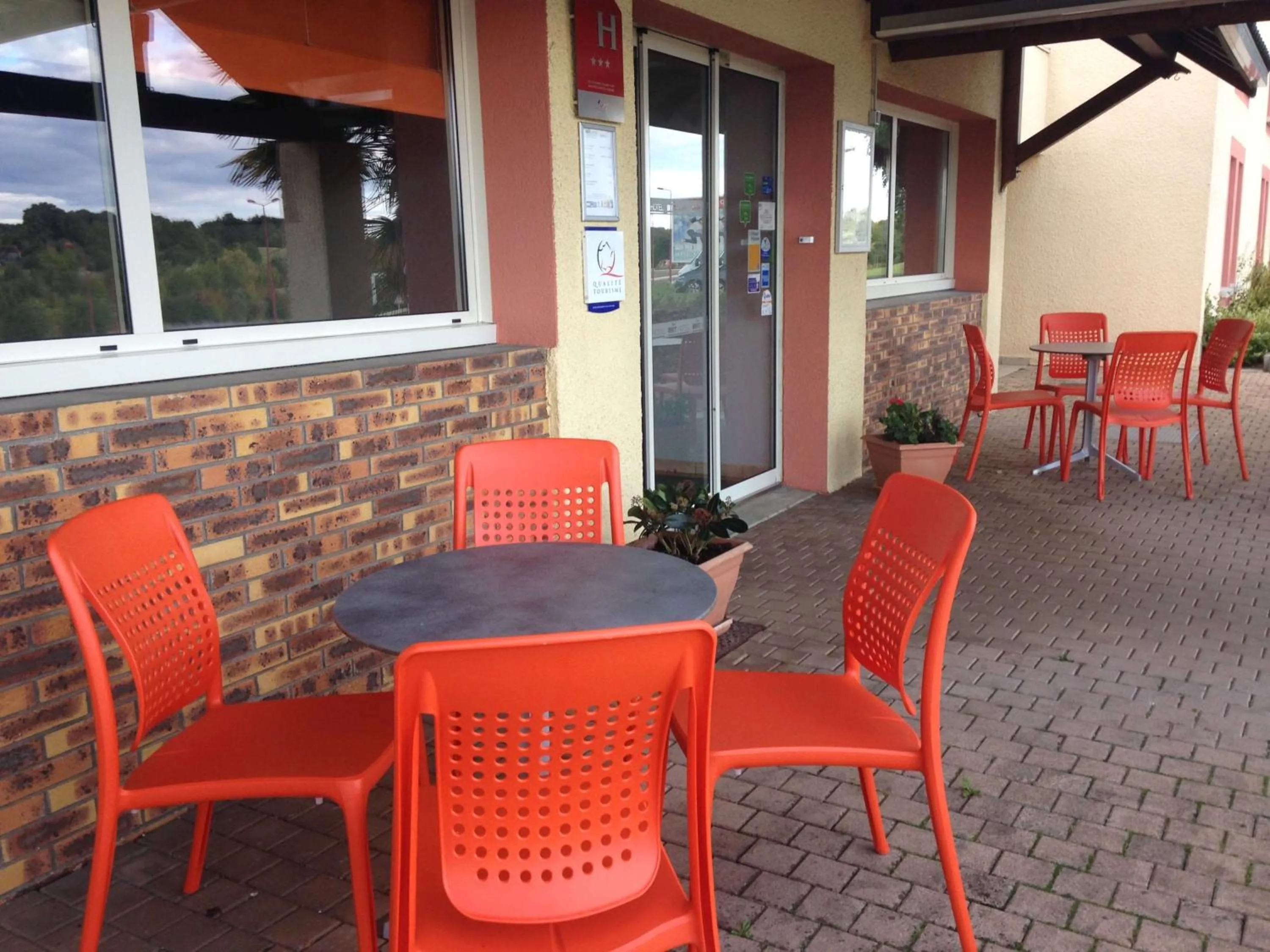 Property building in Brit Hotel Les Evens