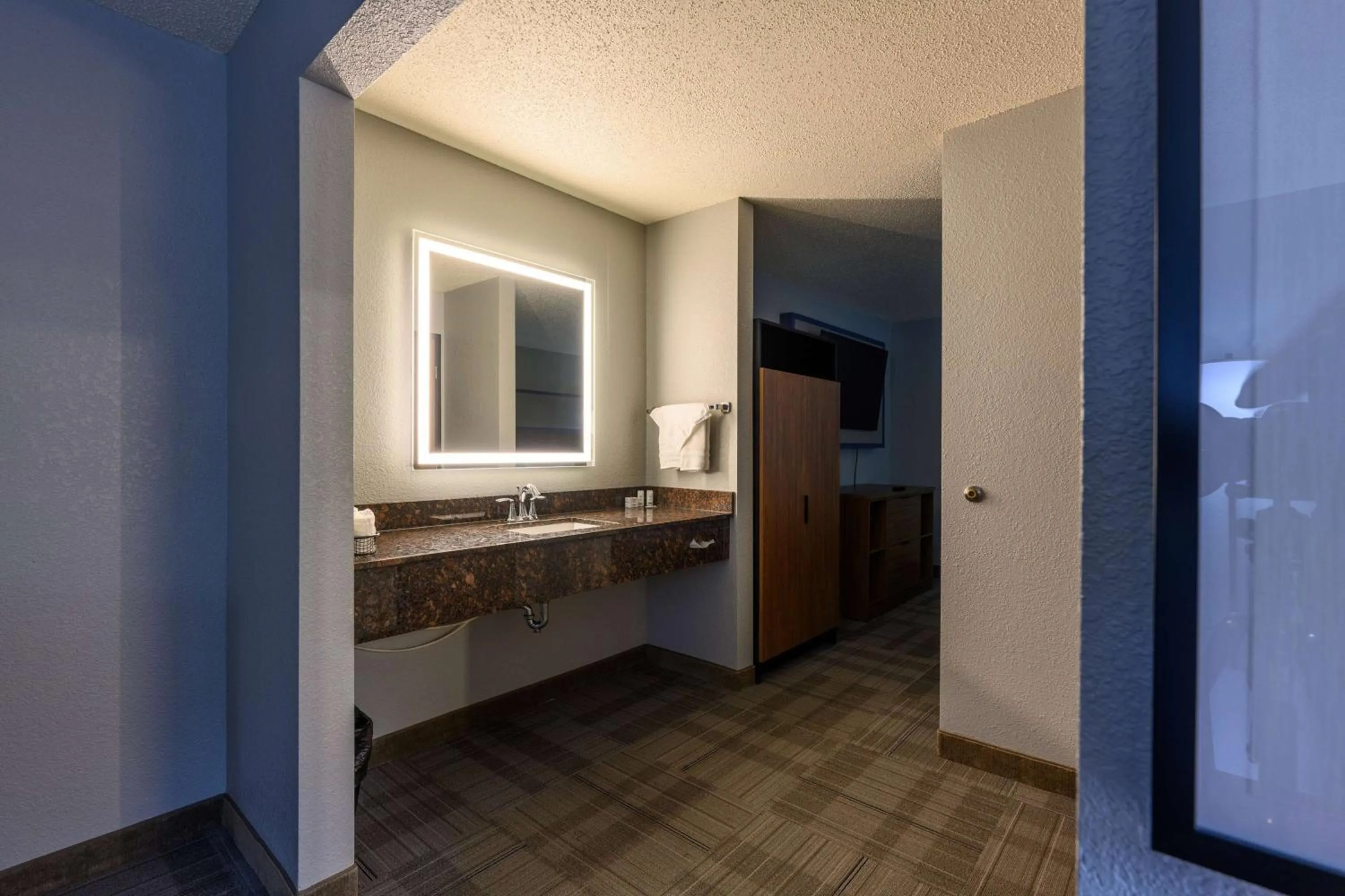 Bathroom in AmericInn by Wyndham Monroe