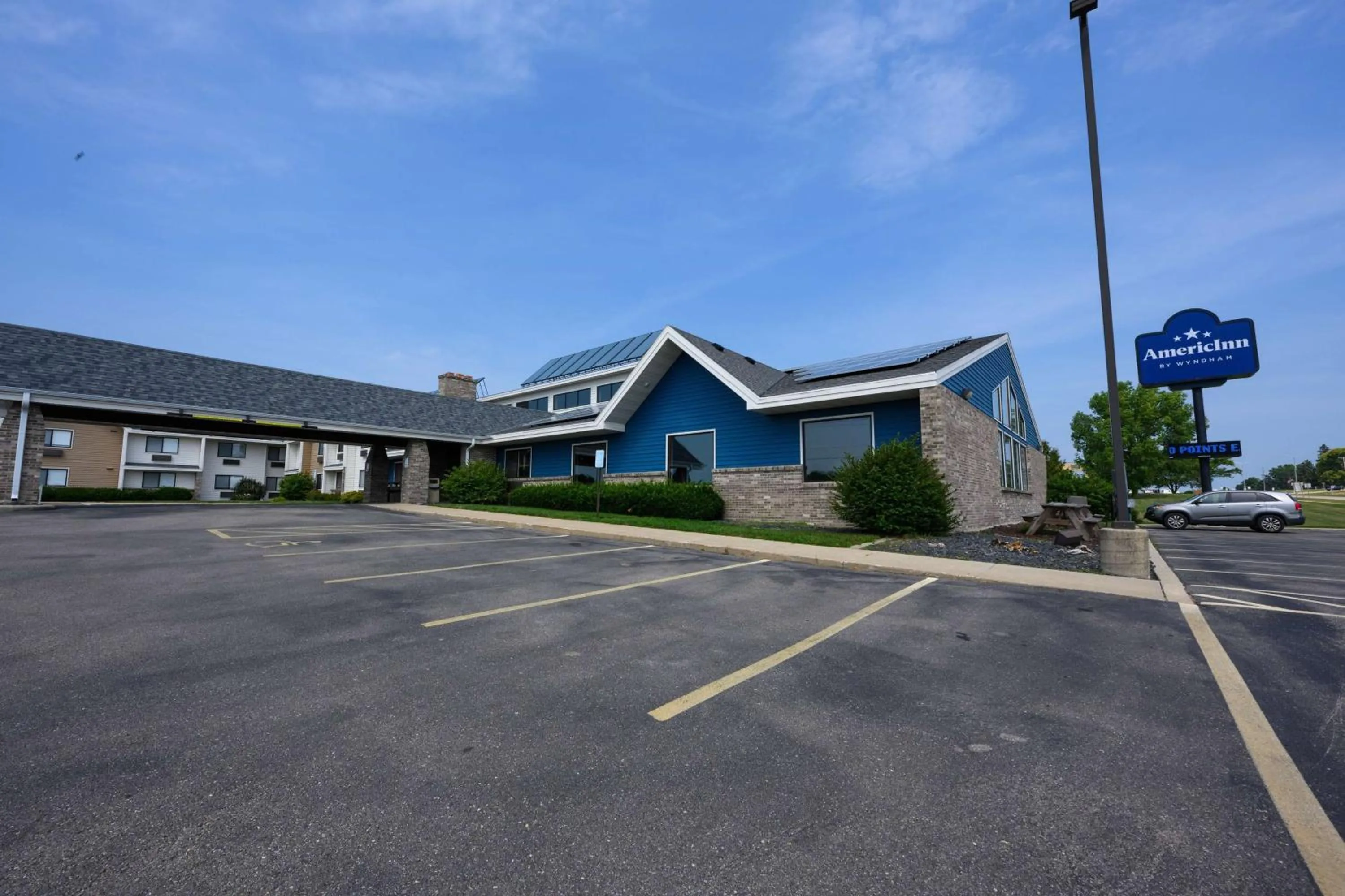 Property building in AmericInn by Wyndham Monroe