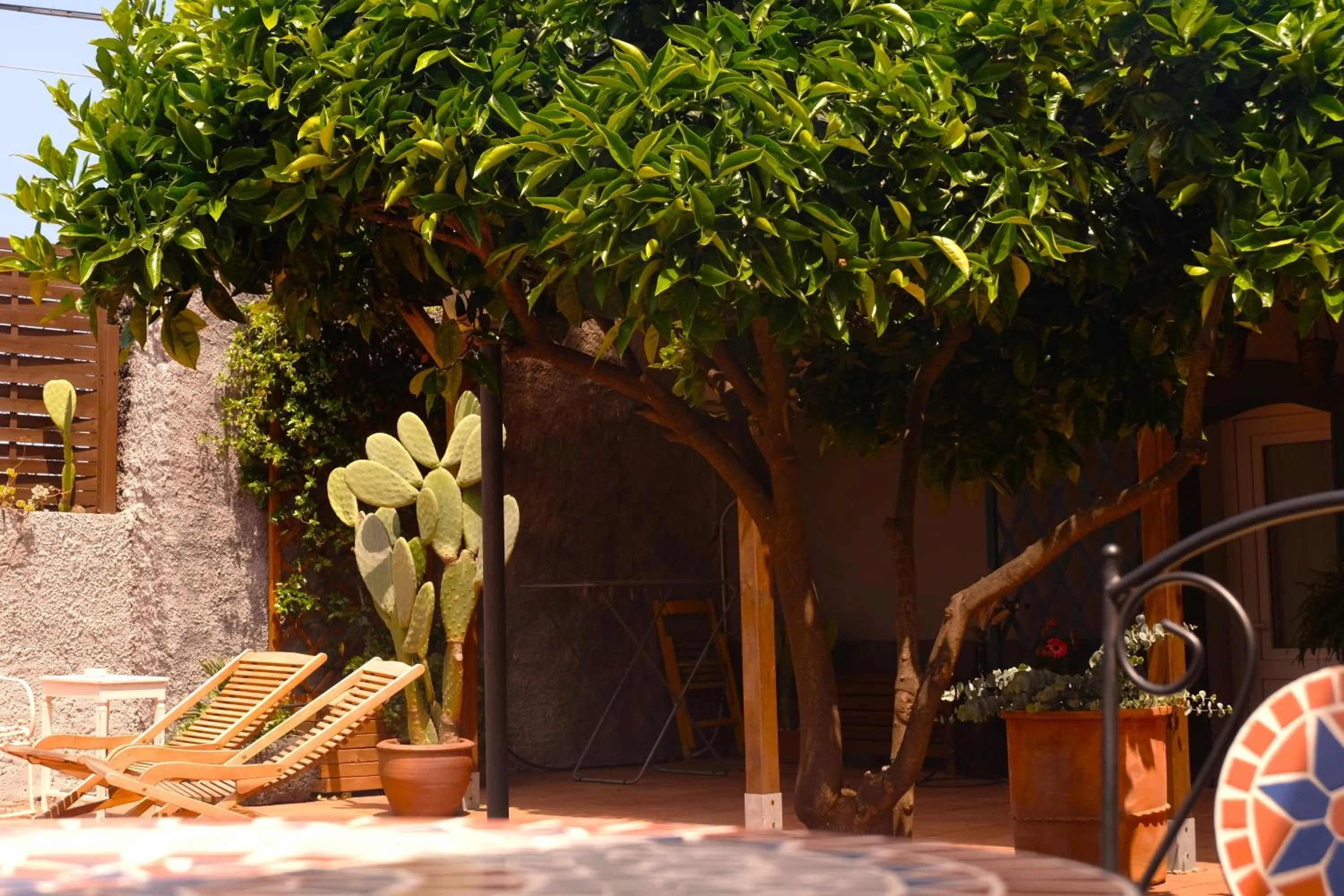 Patio in B&B CasaNera