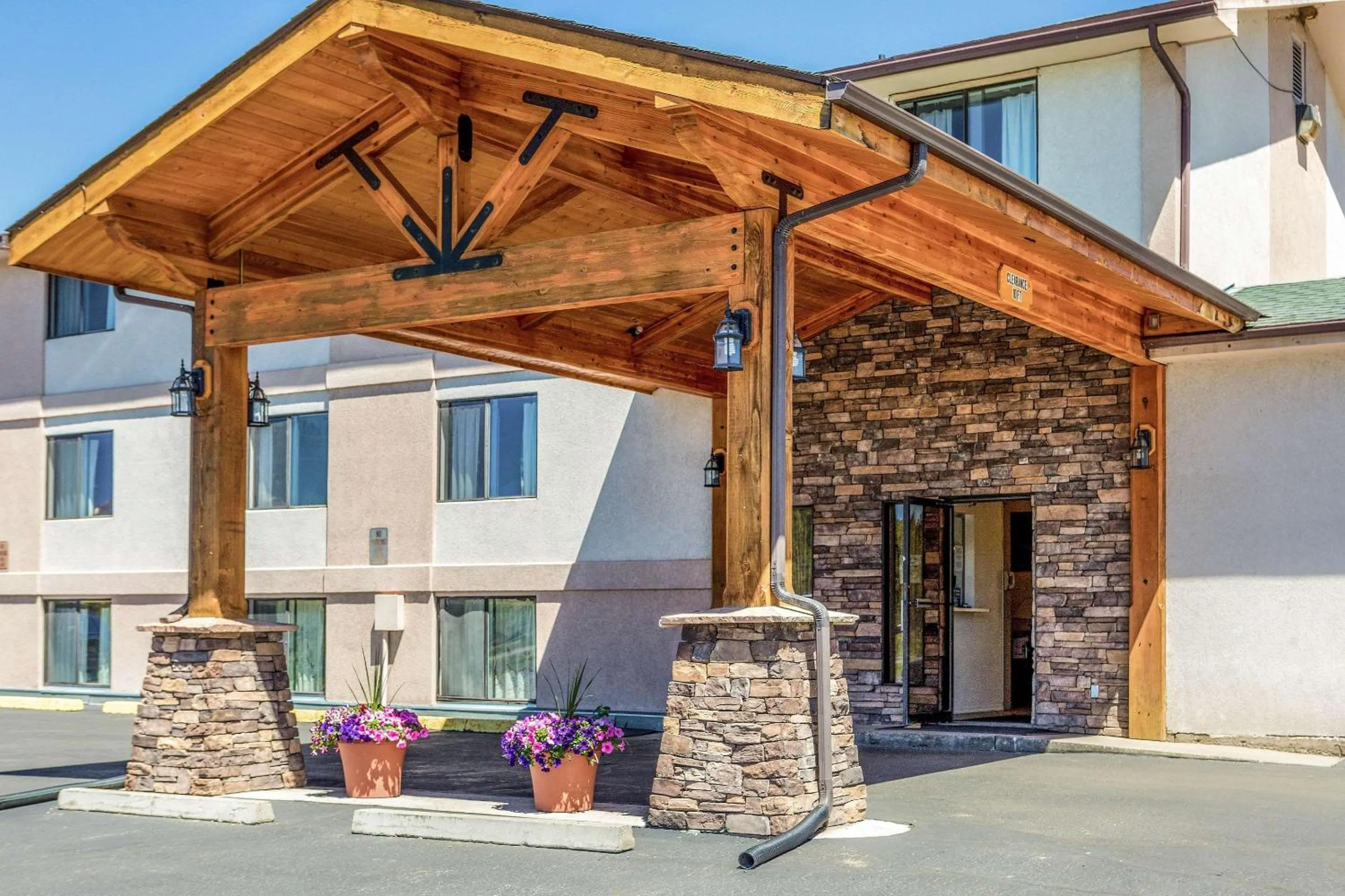 Property building in Rodeway Inn Leadville