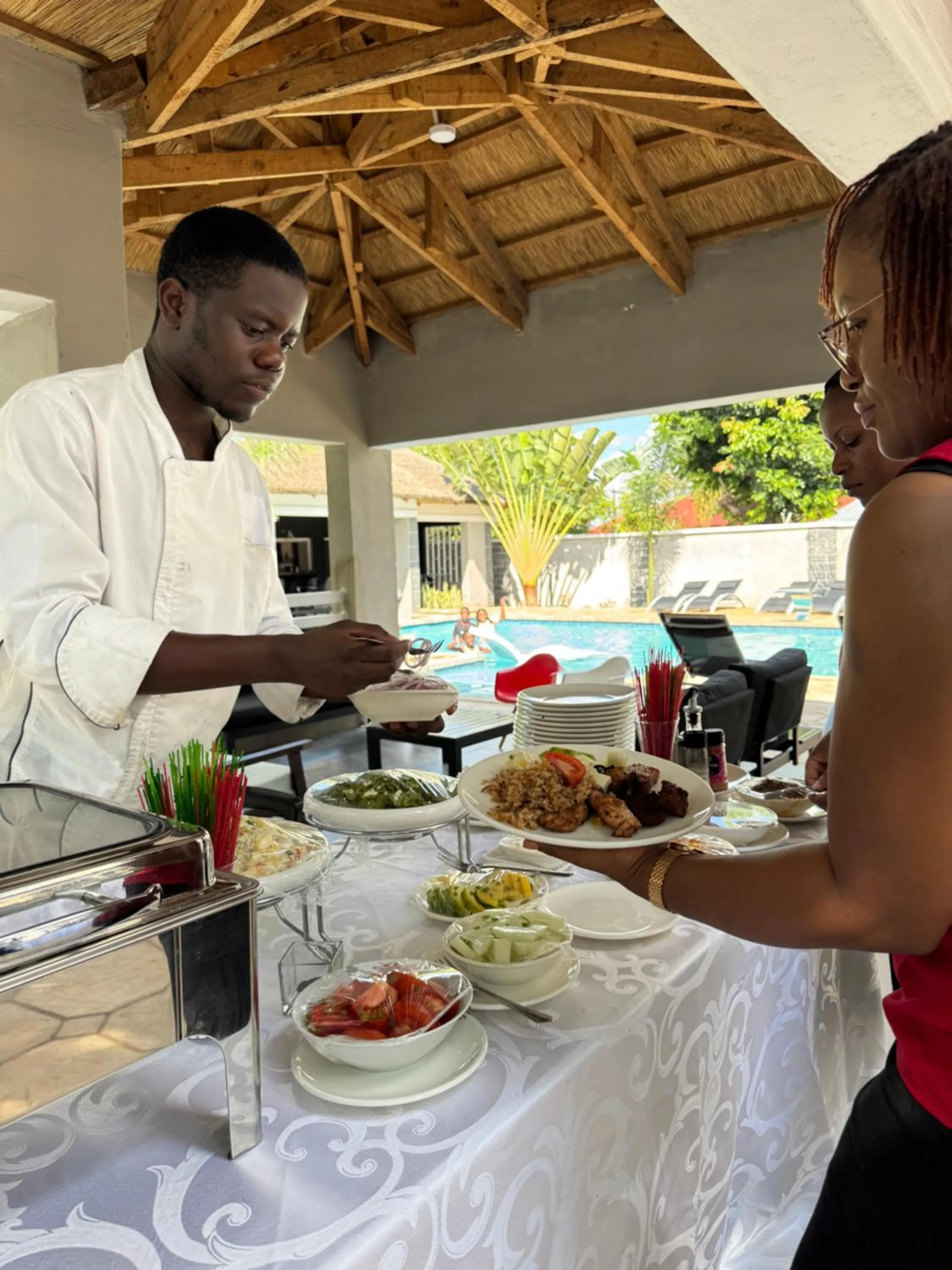Restaurant/places to eat in Annavilla7 Lilongwe hotel