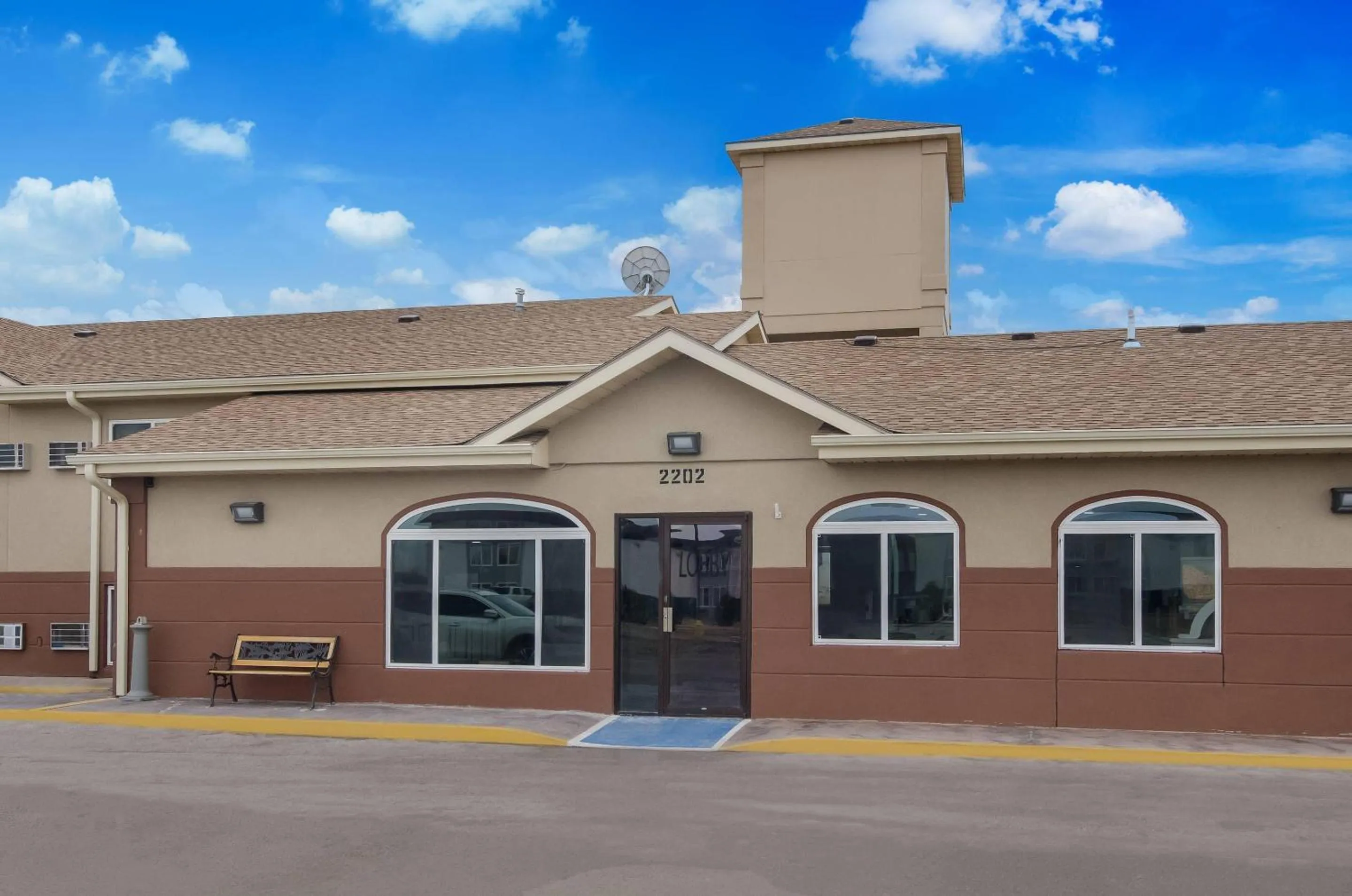 Property building in Econo Lodge Scottsbluff