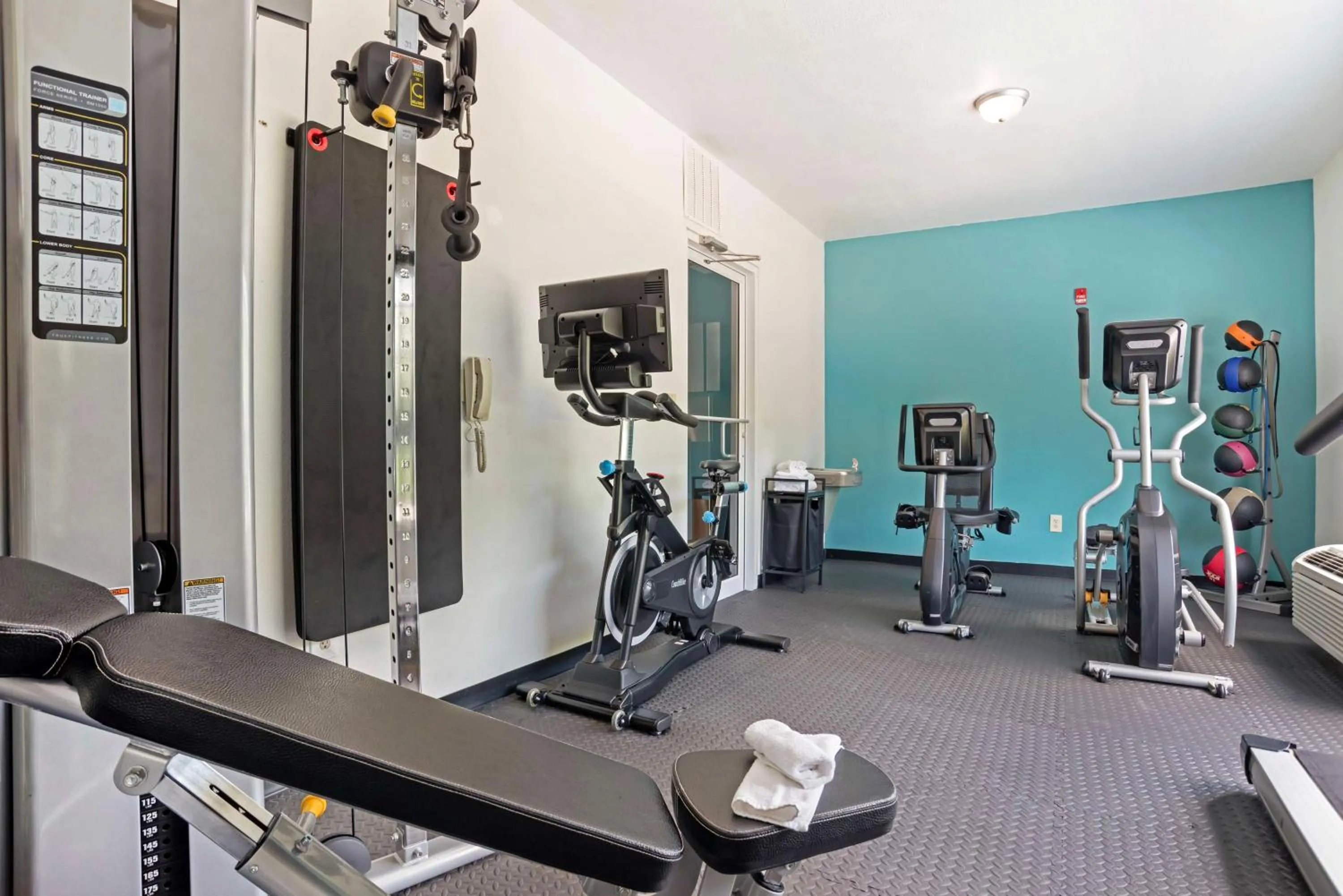 Fitness centre/facilities in Best Western Plus Blue Angel Inn