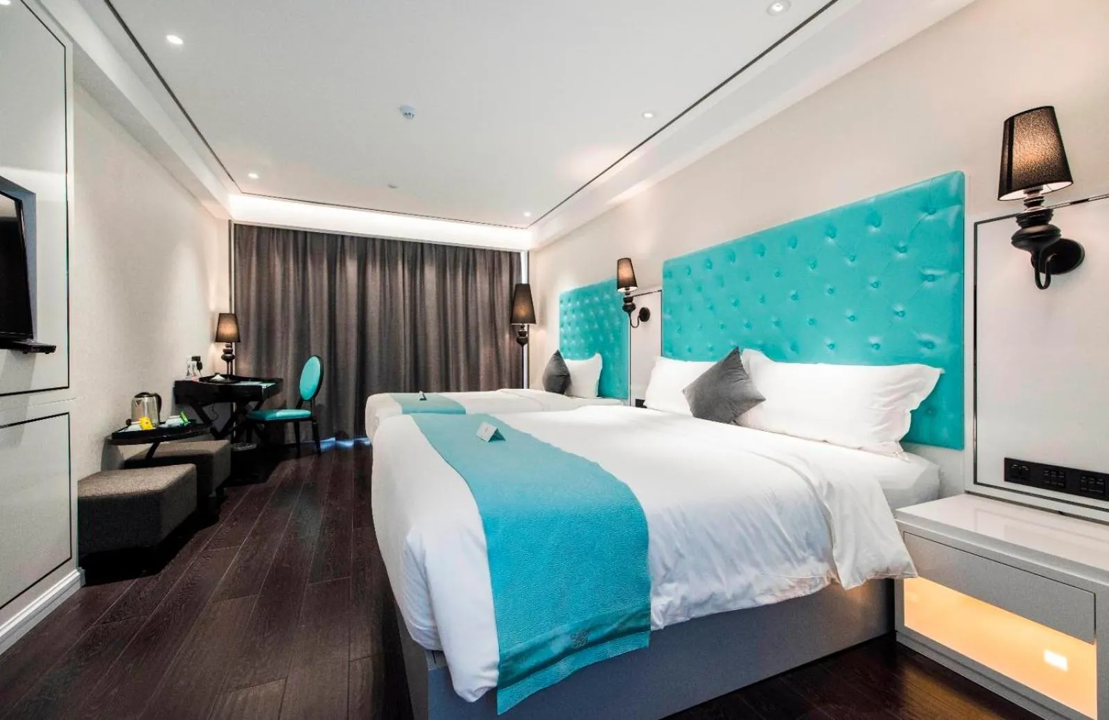 Bed in Xana Hotelle Shenzhen Airport Terminal