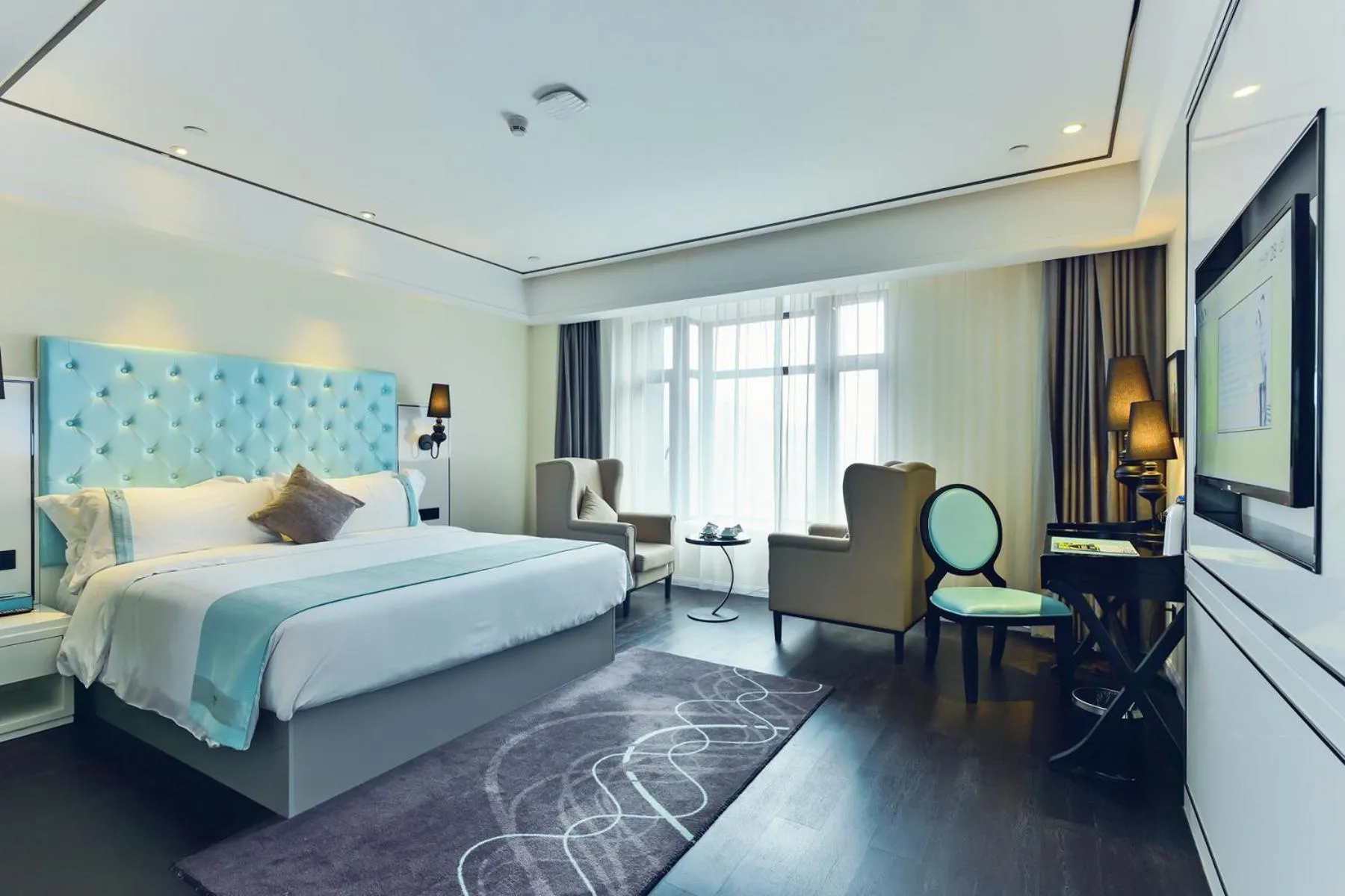 Bed in Xana Hotelle Shenzhen Airport Terminal