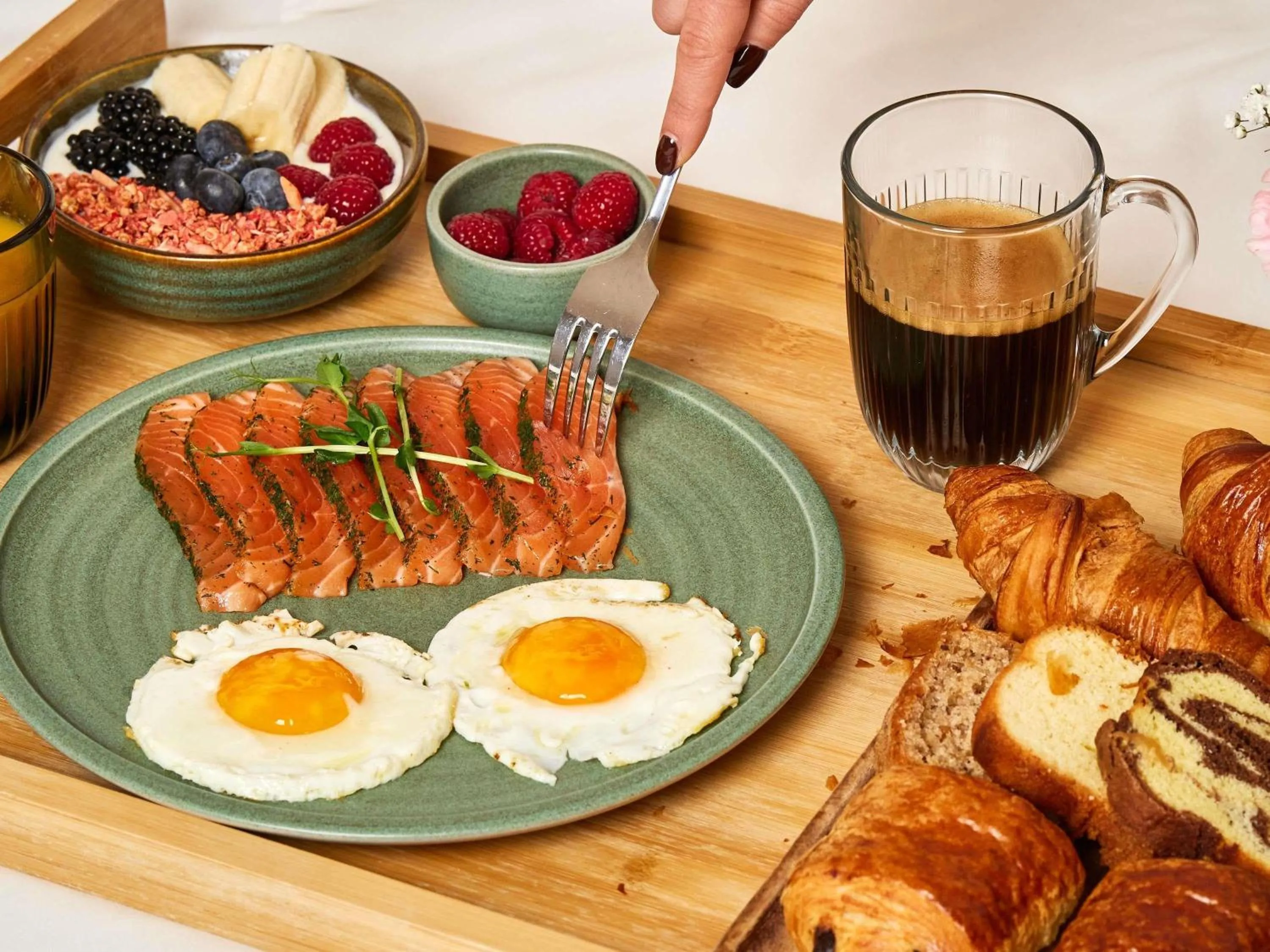 Breakfast in Novotel Paris La Defense Esplanade