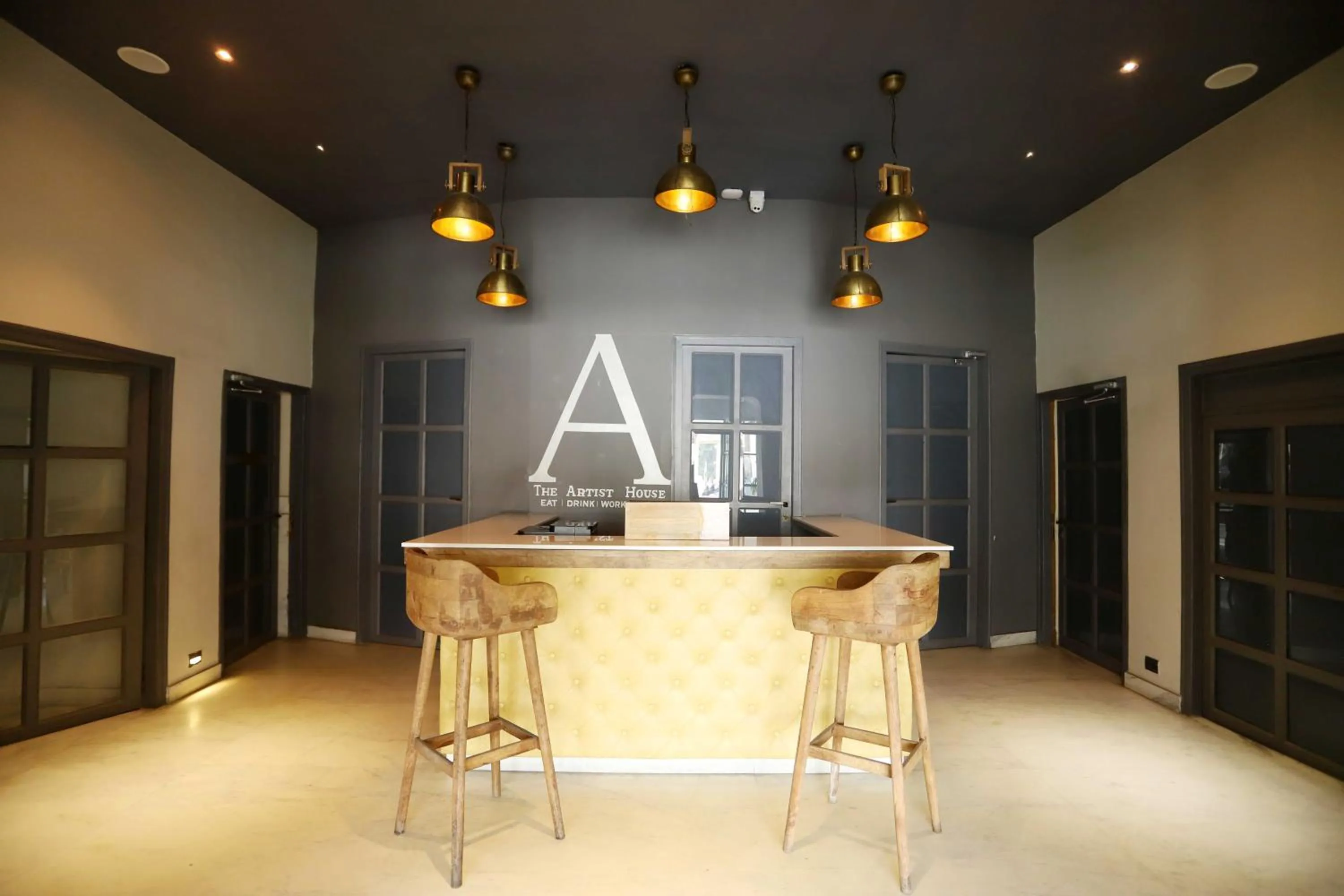 Lobby or reception in The Artist House Udaipur