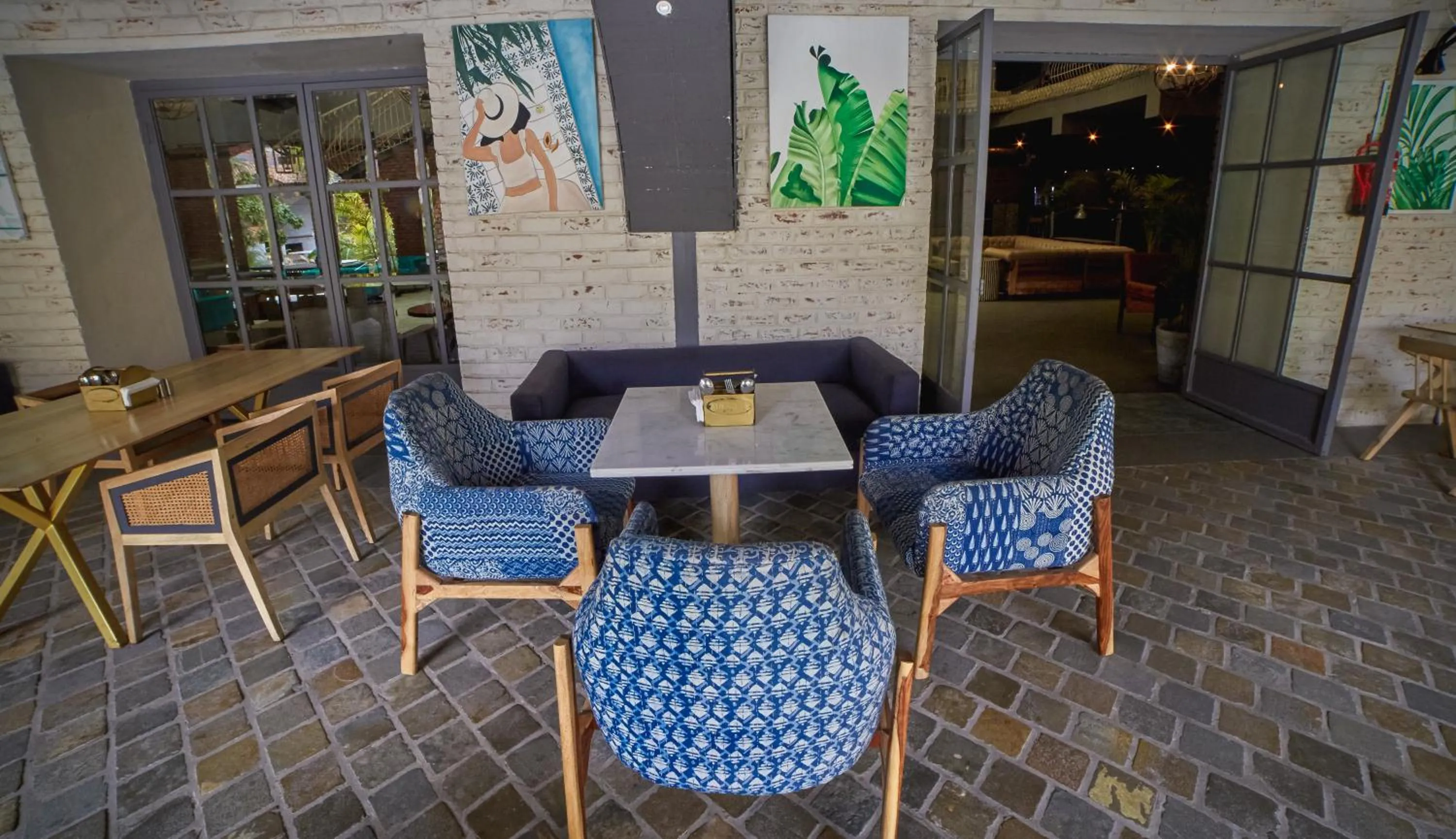 Restaurant/places to eat in The Artist House Udaipur