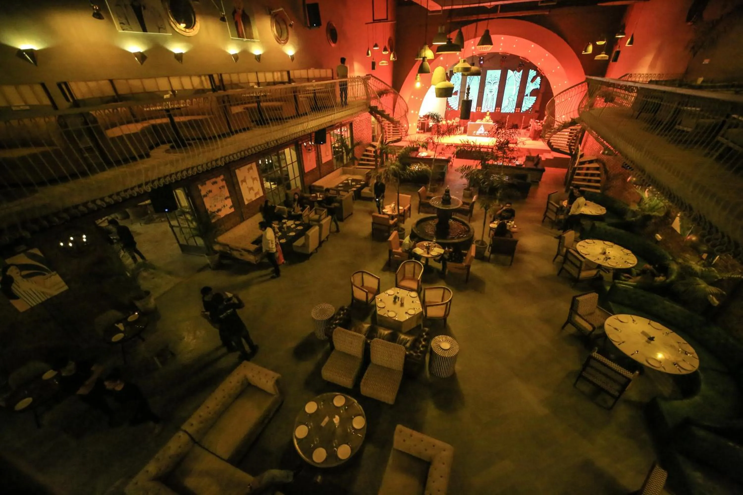 Restaurant/places to eat in The Artist House Udaipur