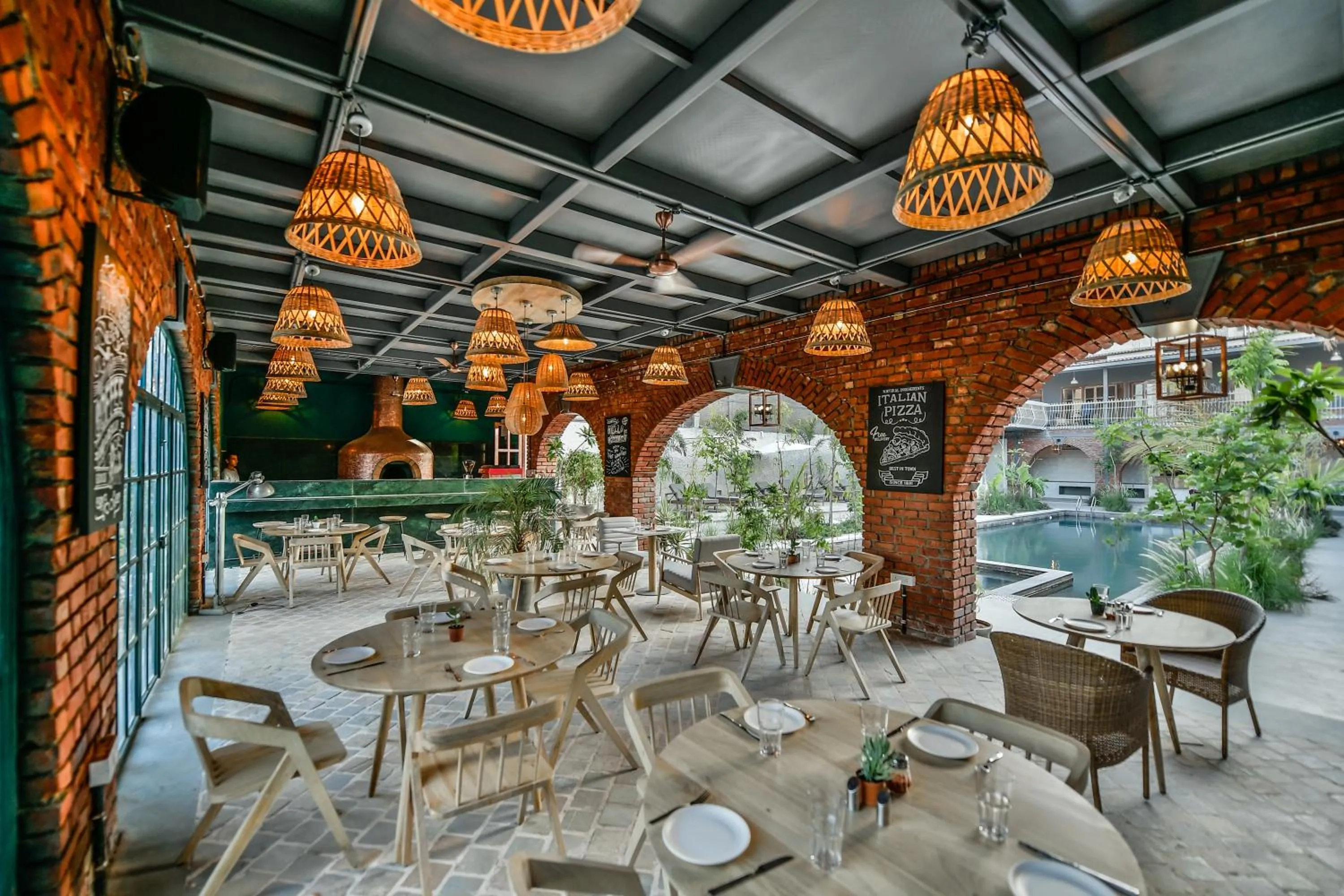 Restaurant/places to eat in The Artist House Udaipur