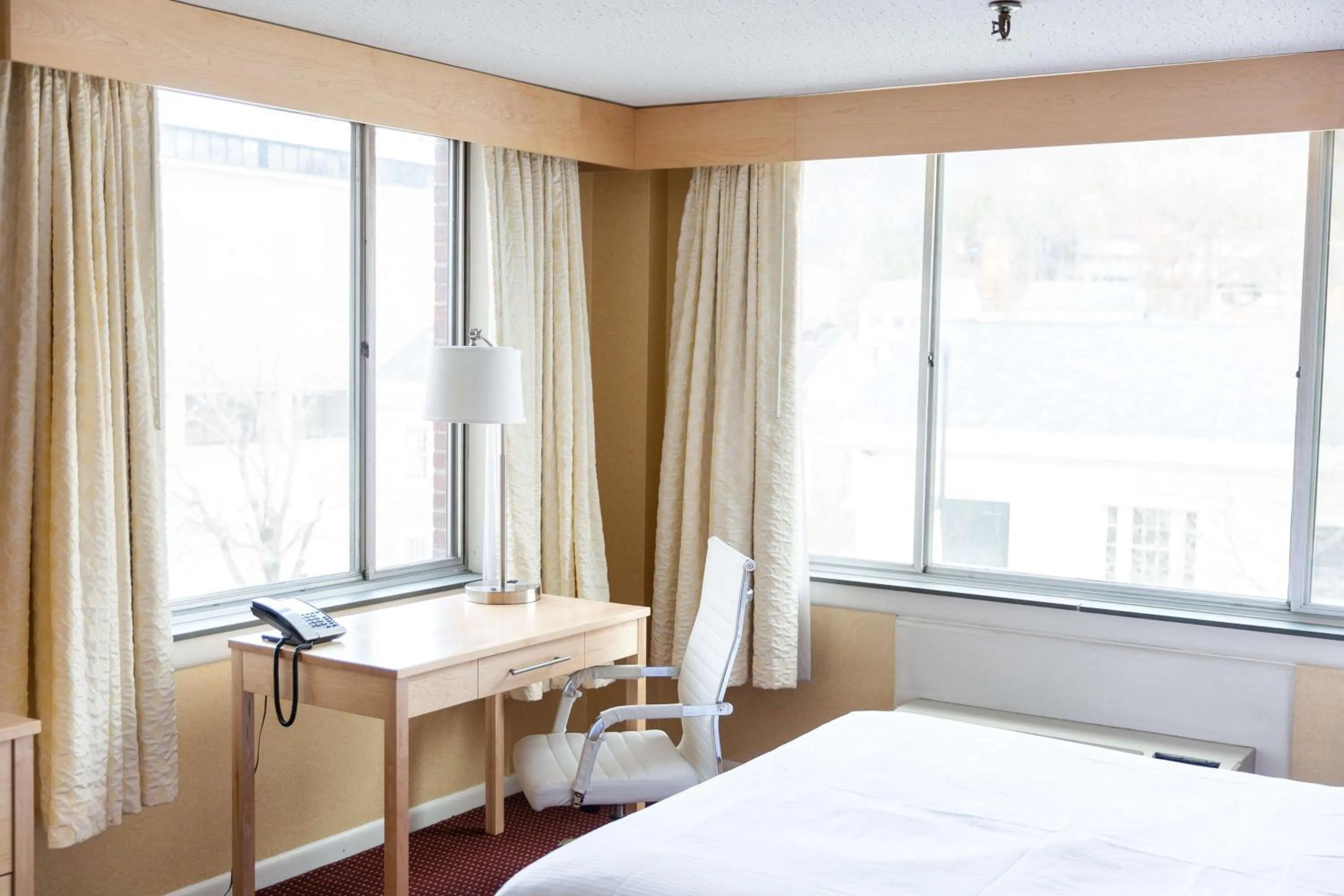 View (from property/room), Bed in Capitol Plaza Hotel Montpelier Tapestry Collection by Hilton