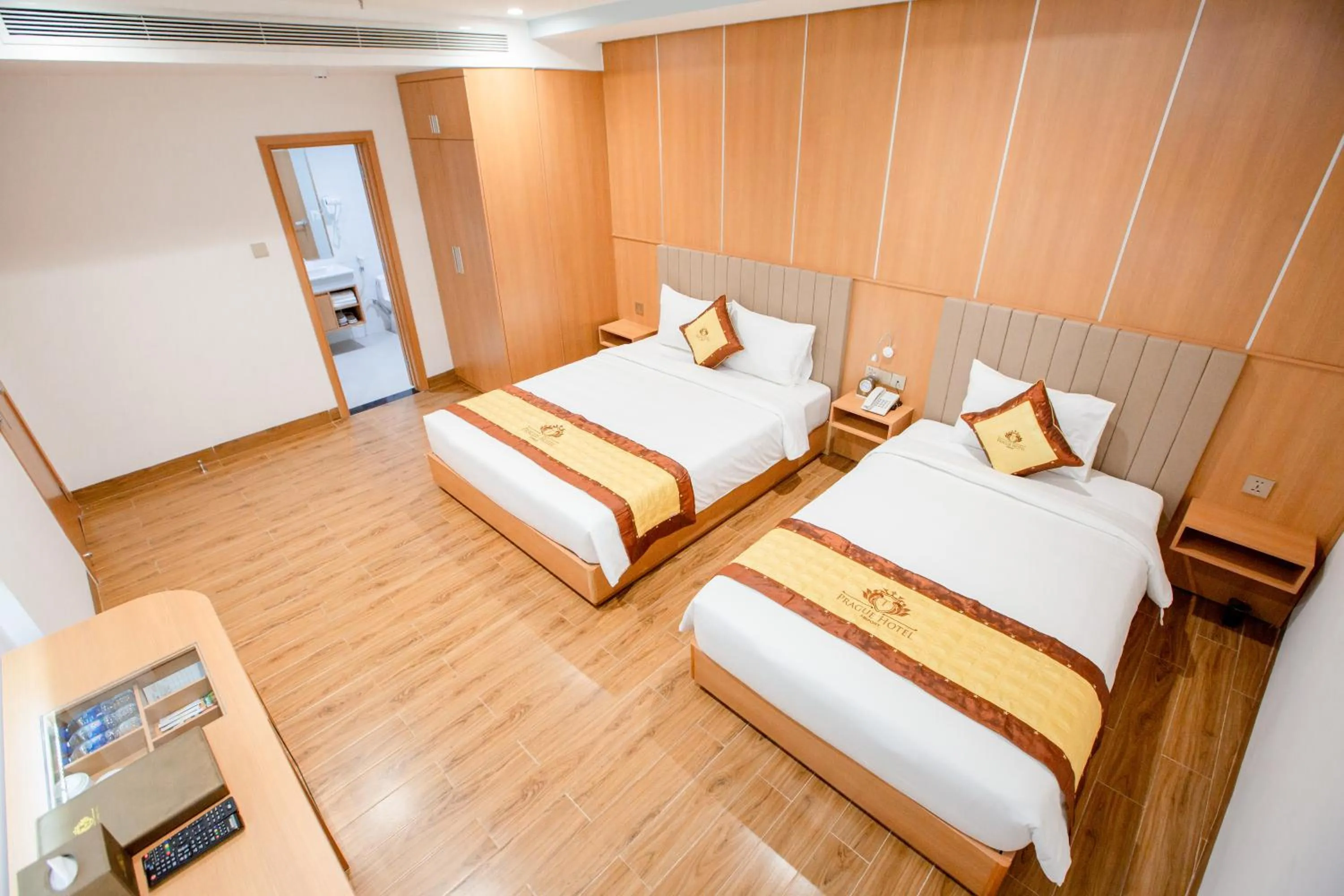 Photo of the whole room, Bed in Prague Saigon Airport Hotel