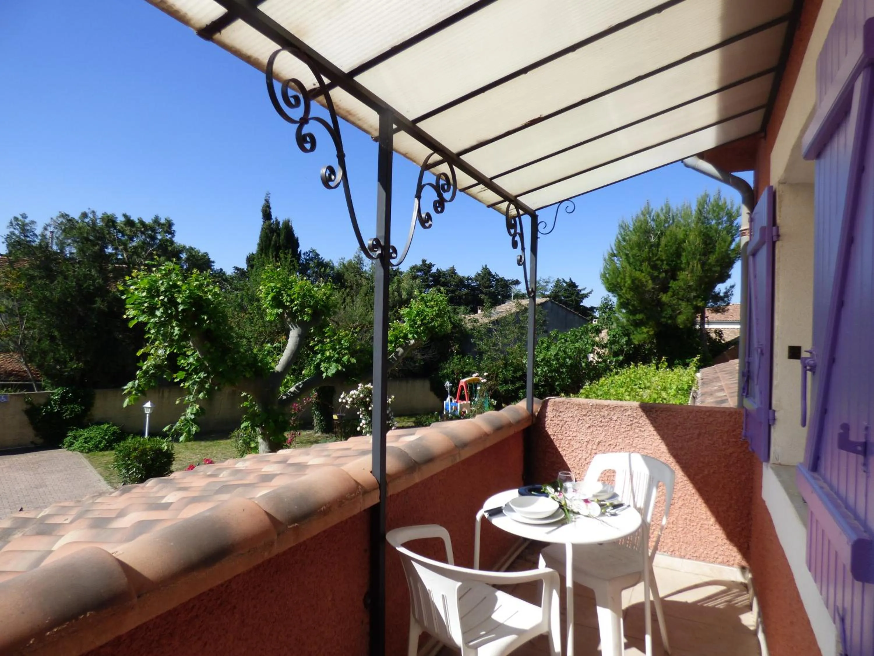 Balcony/Terrace in Appart'Hotel Festival Sud Suites - Avignon TGV