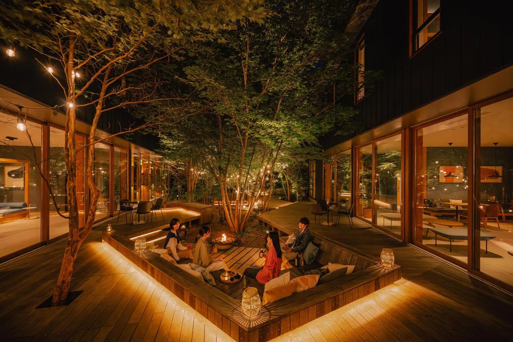 Property building in BEB5 Karuizawa by Hoshino Resorts