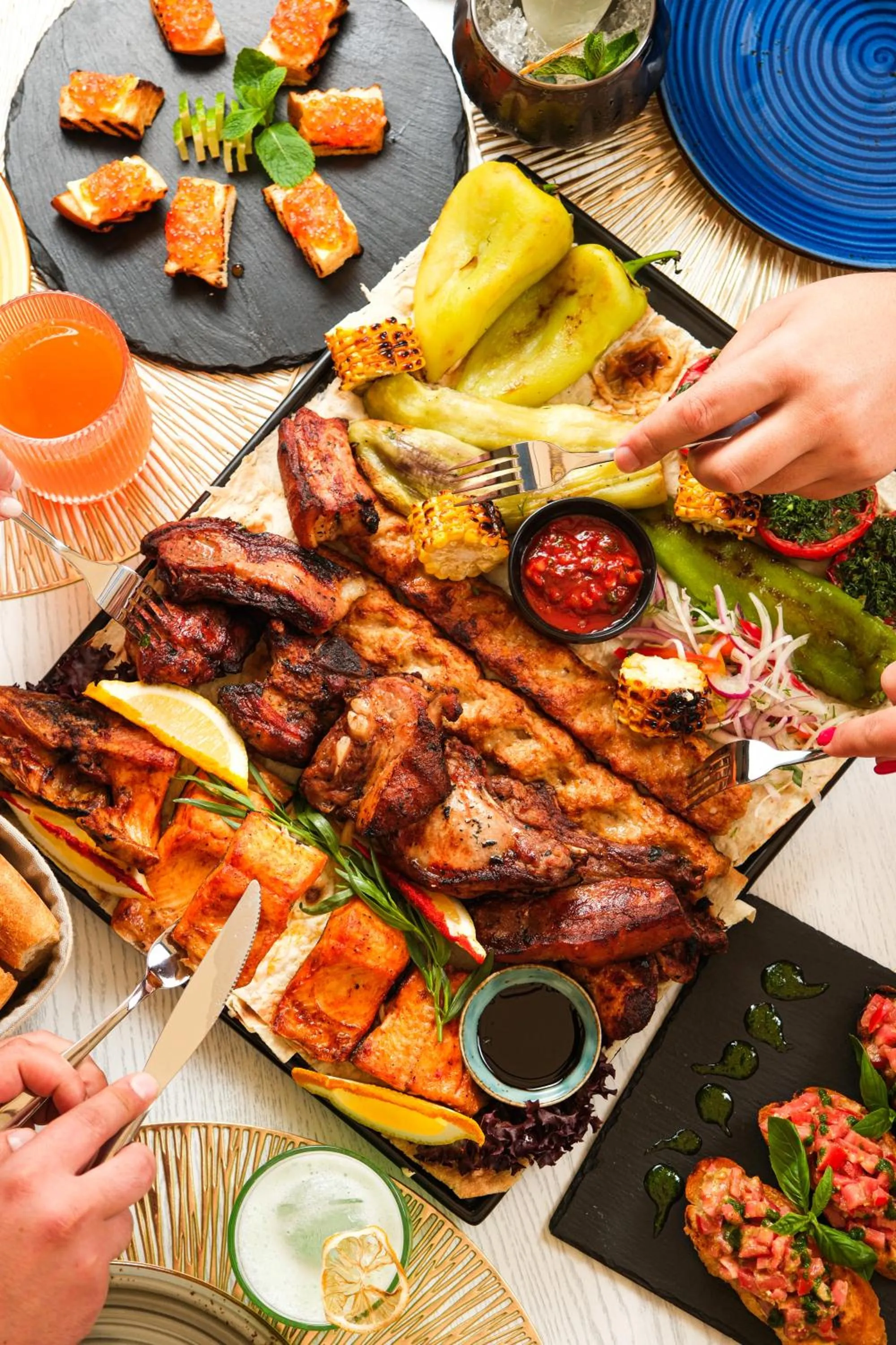 Food and drinks in Garden Inn Resort Sevan