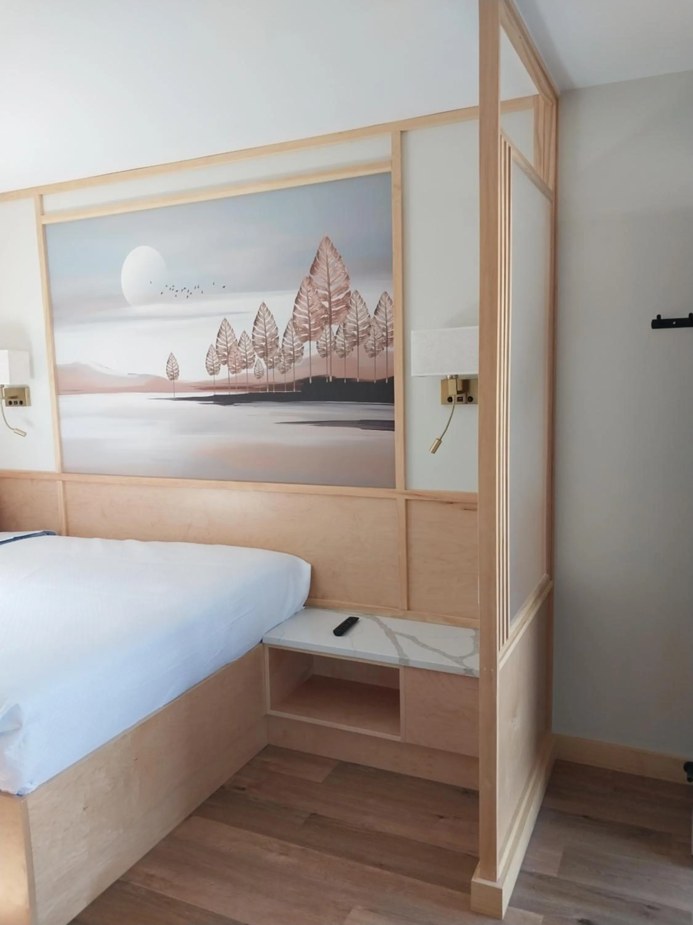 Bed in Greenview Inn Riverhead