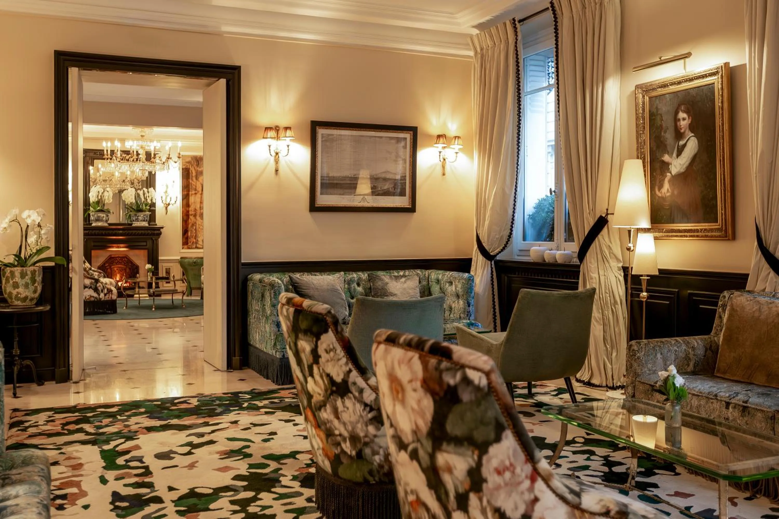 Living room in Hotel West-End