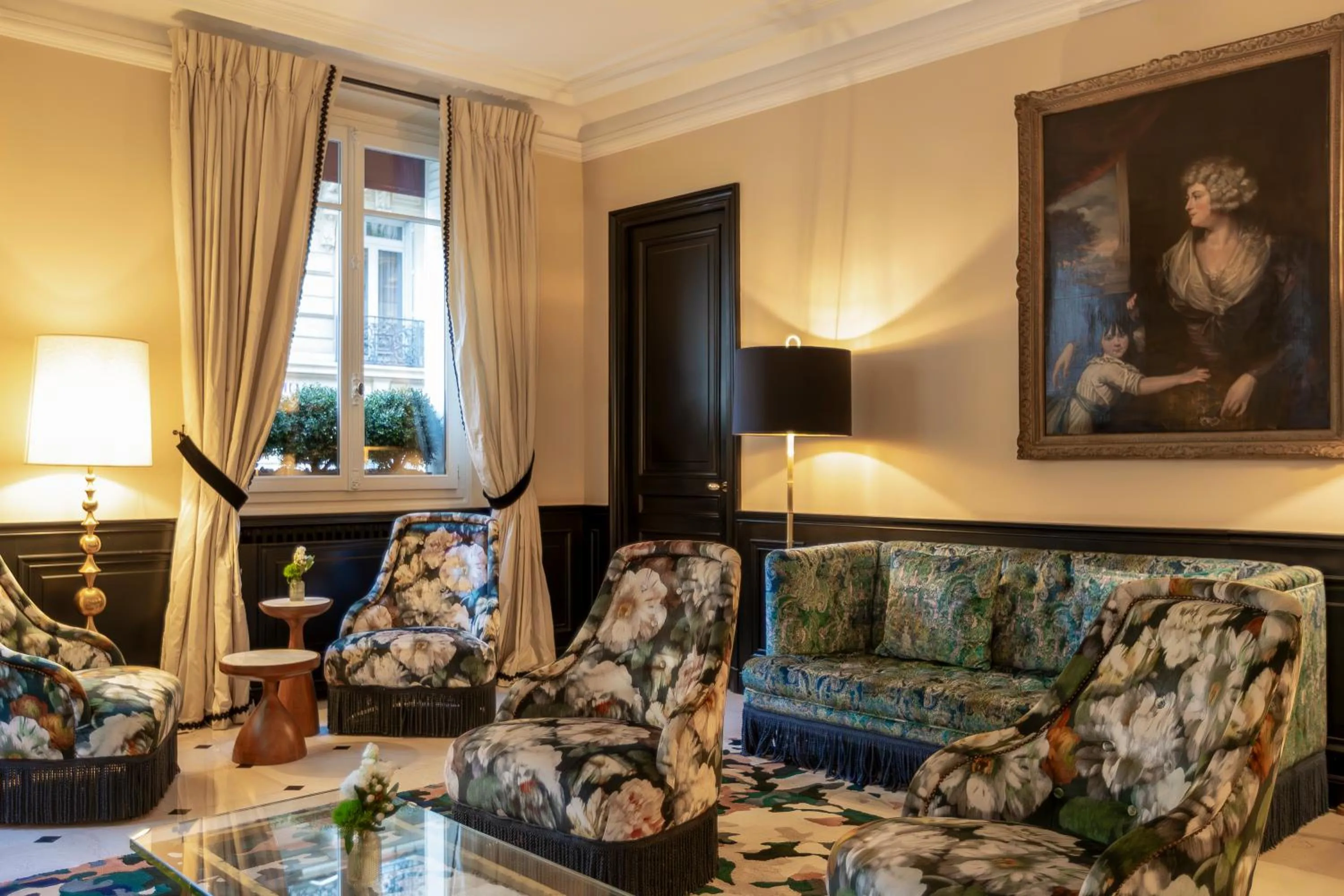 Living room in Hotel West-End