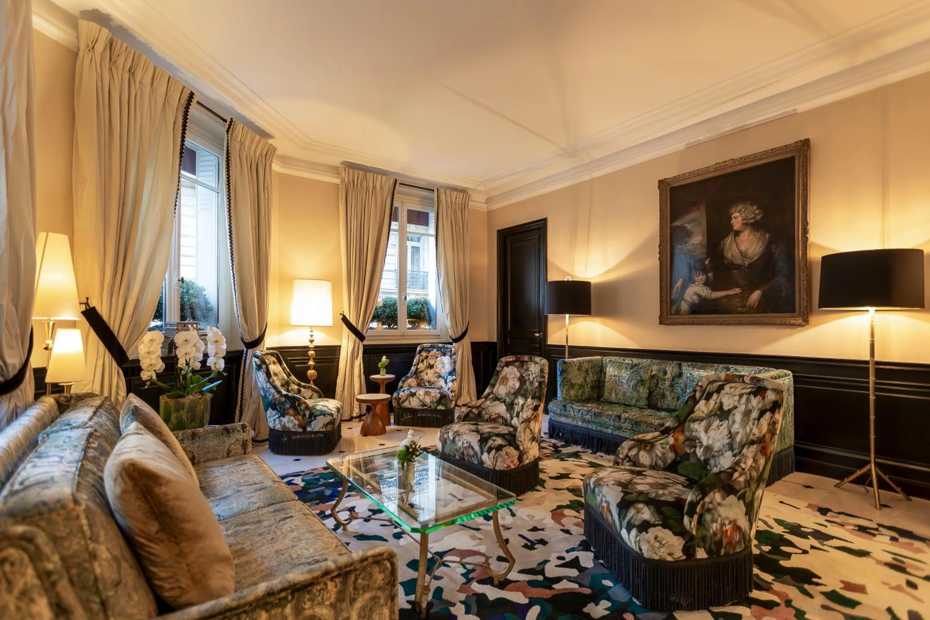 Living room in Hotel West-End