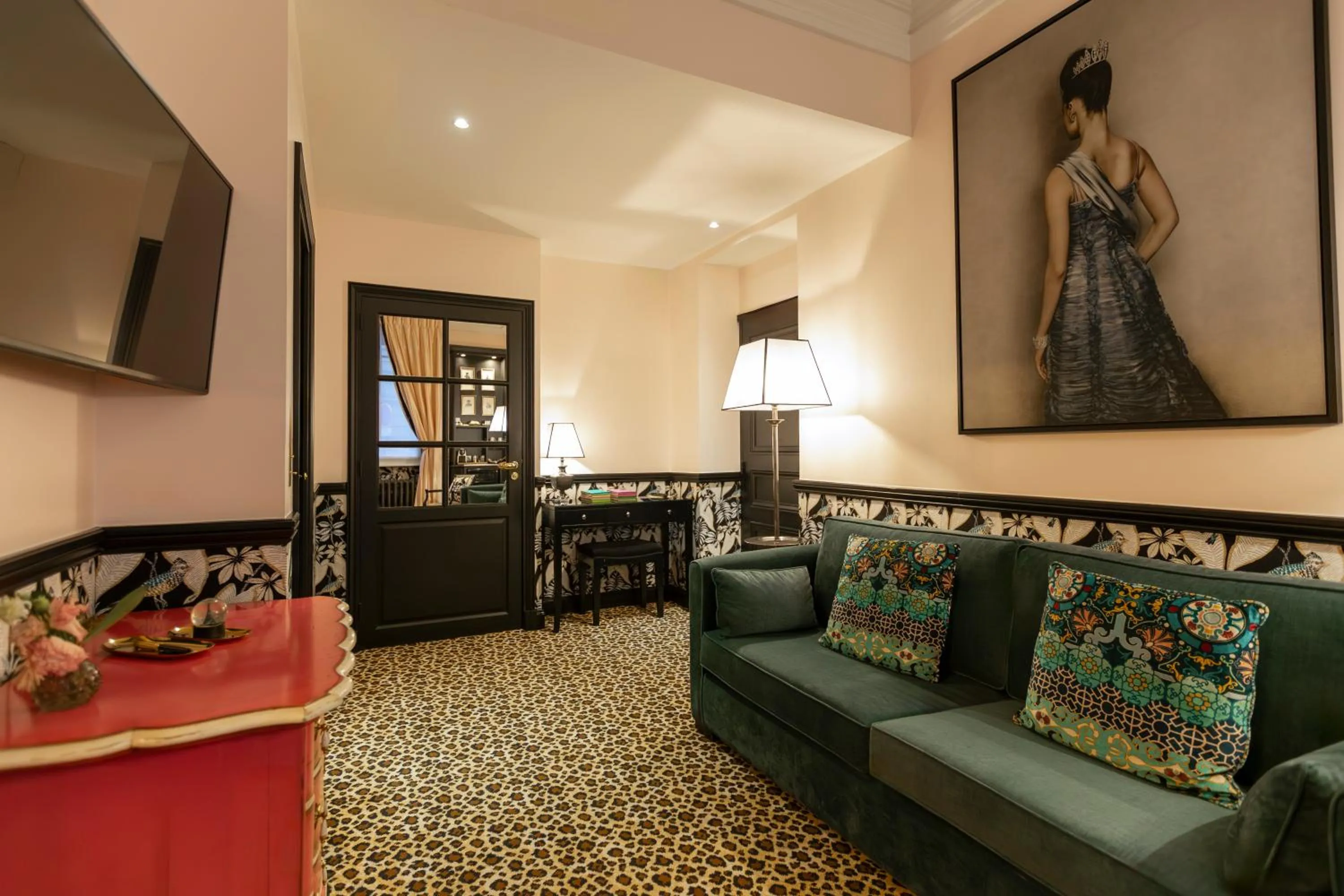 Seating area in Hotel West-End