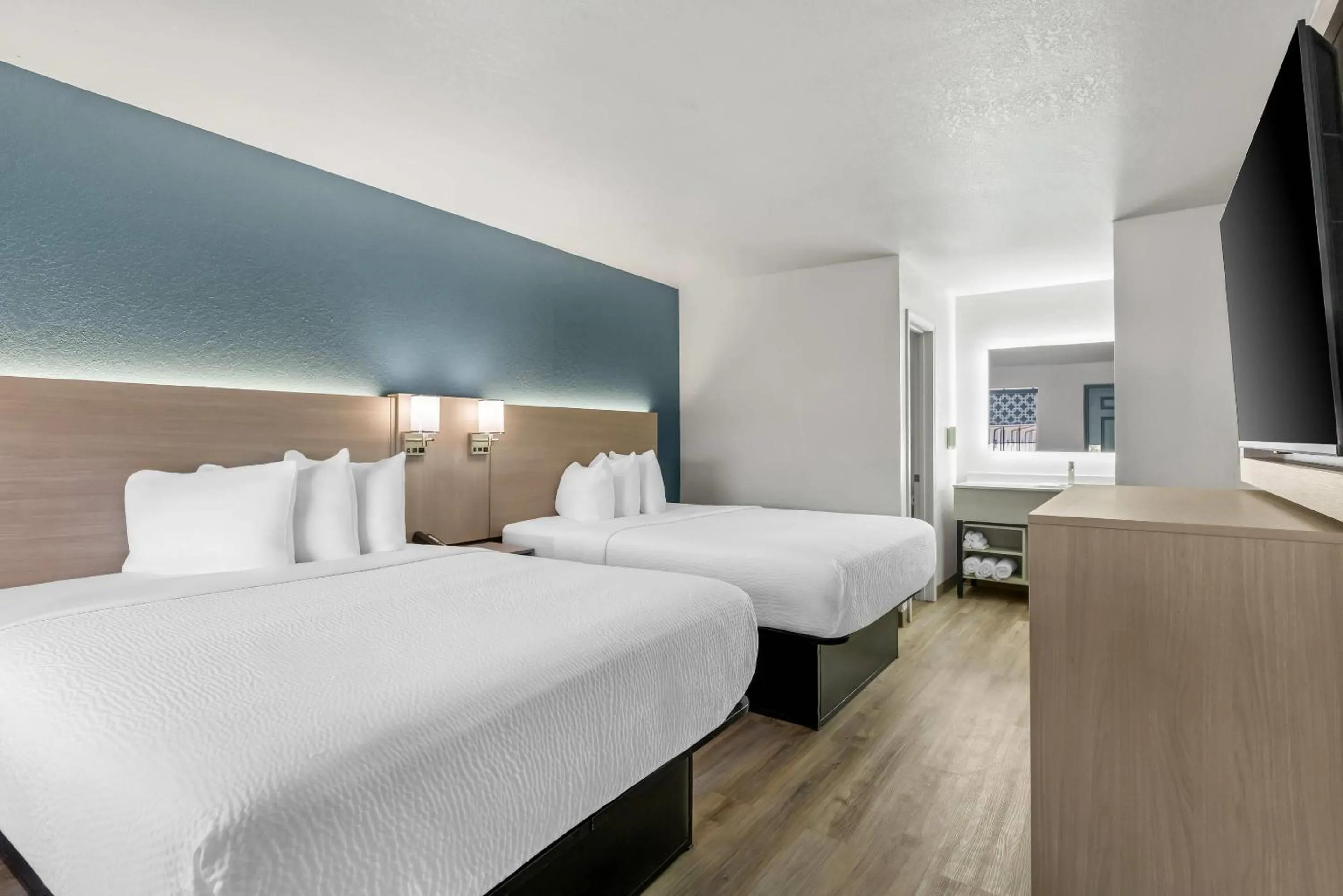 Bedroom, Bed in Rodeway Inn Muskogee